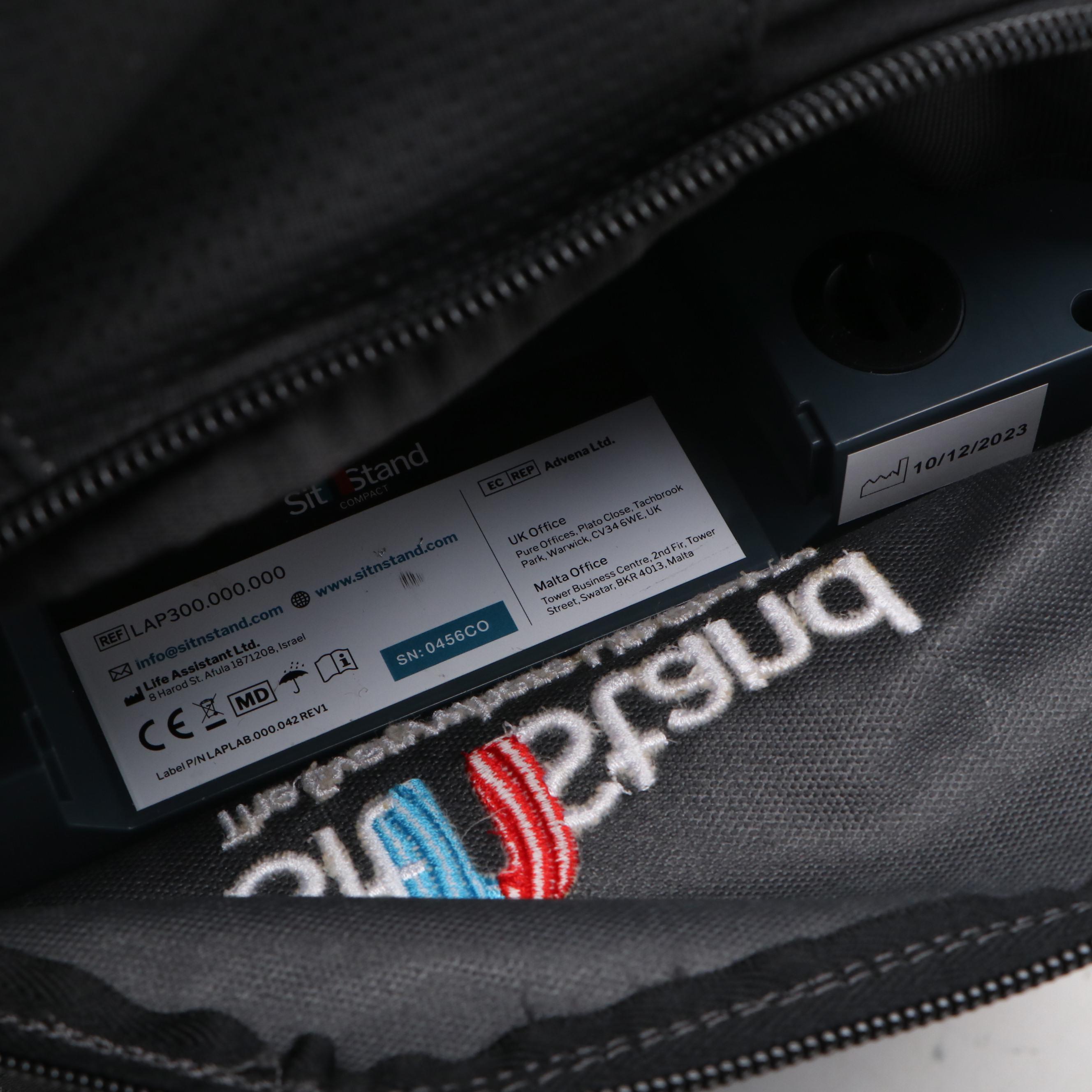 SitnStand Canvas and Polyester Travel Chair Lift