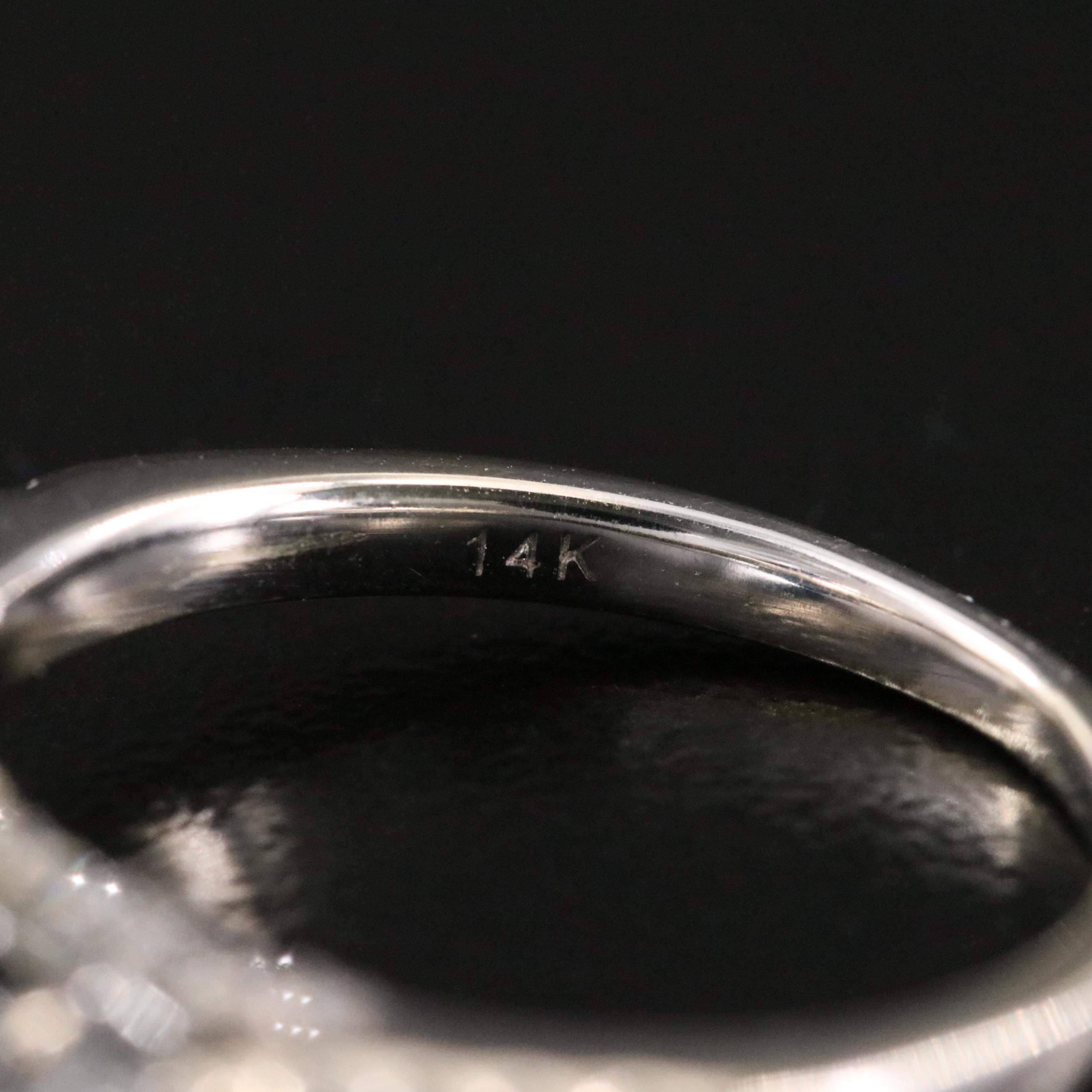 14K and Platinum 4.82 CT Unheated Sapphire and Diamond Ring and GIA Report