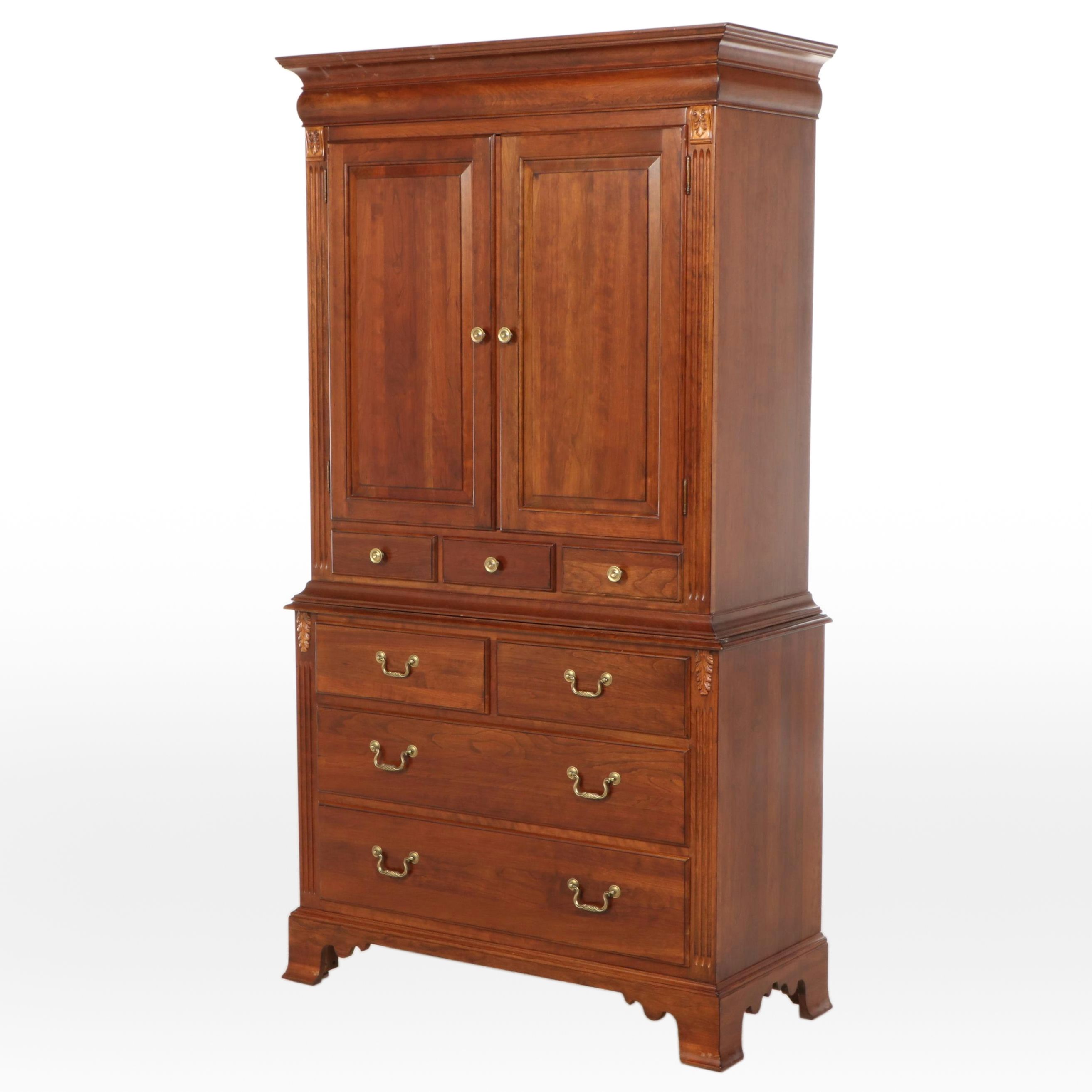 Ethan Allen Heirloom Collection Mahogany Armoire