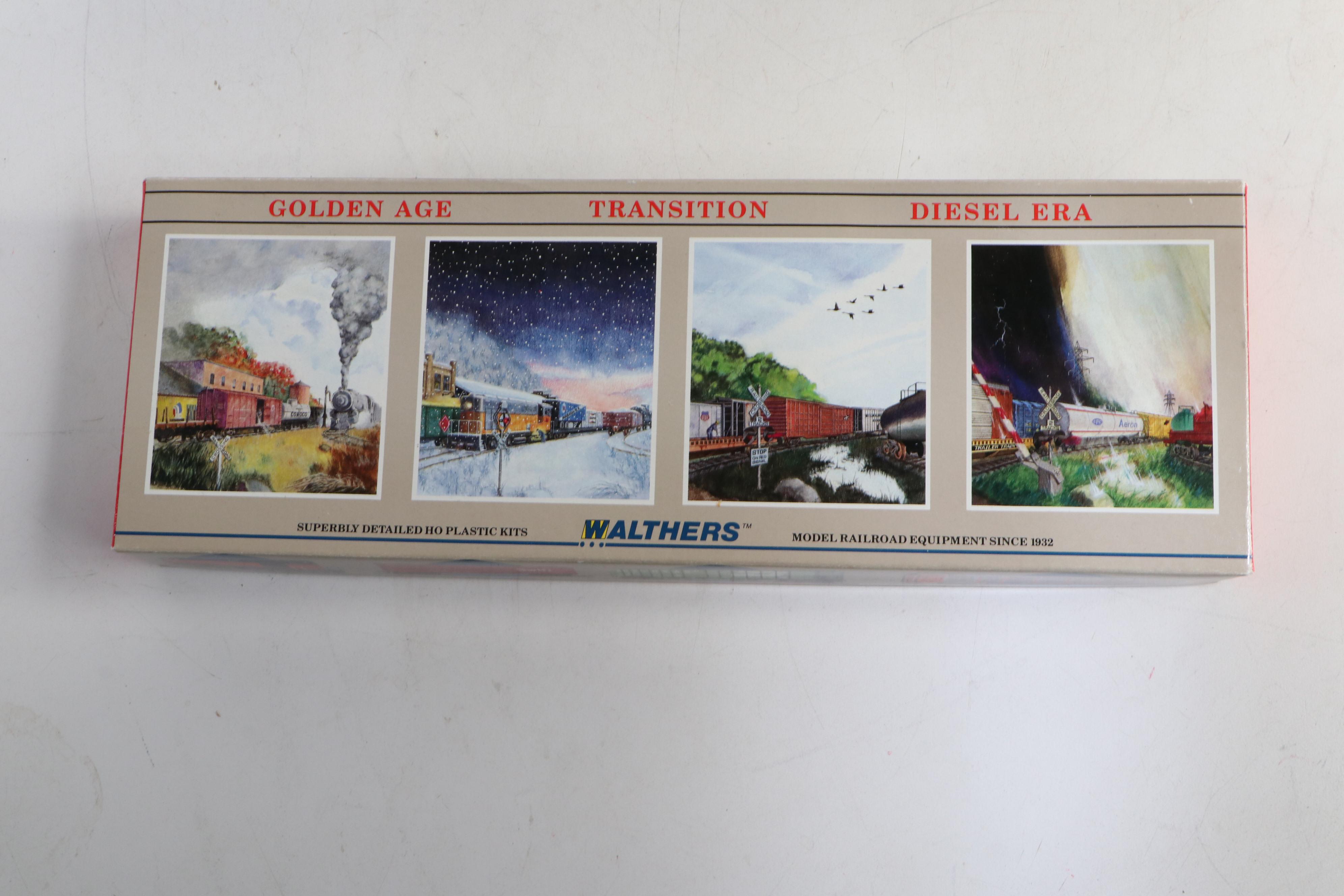 Roundhouse Products, Athearn, Train-Miniature and Walthers HO-Scale Trains