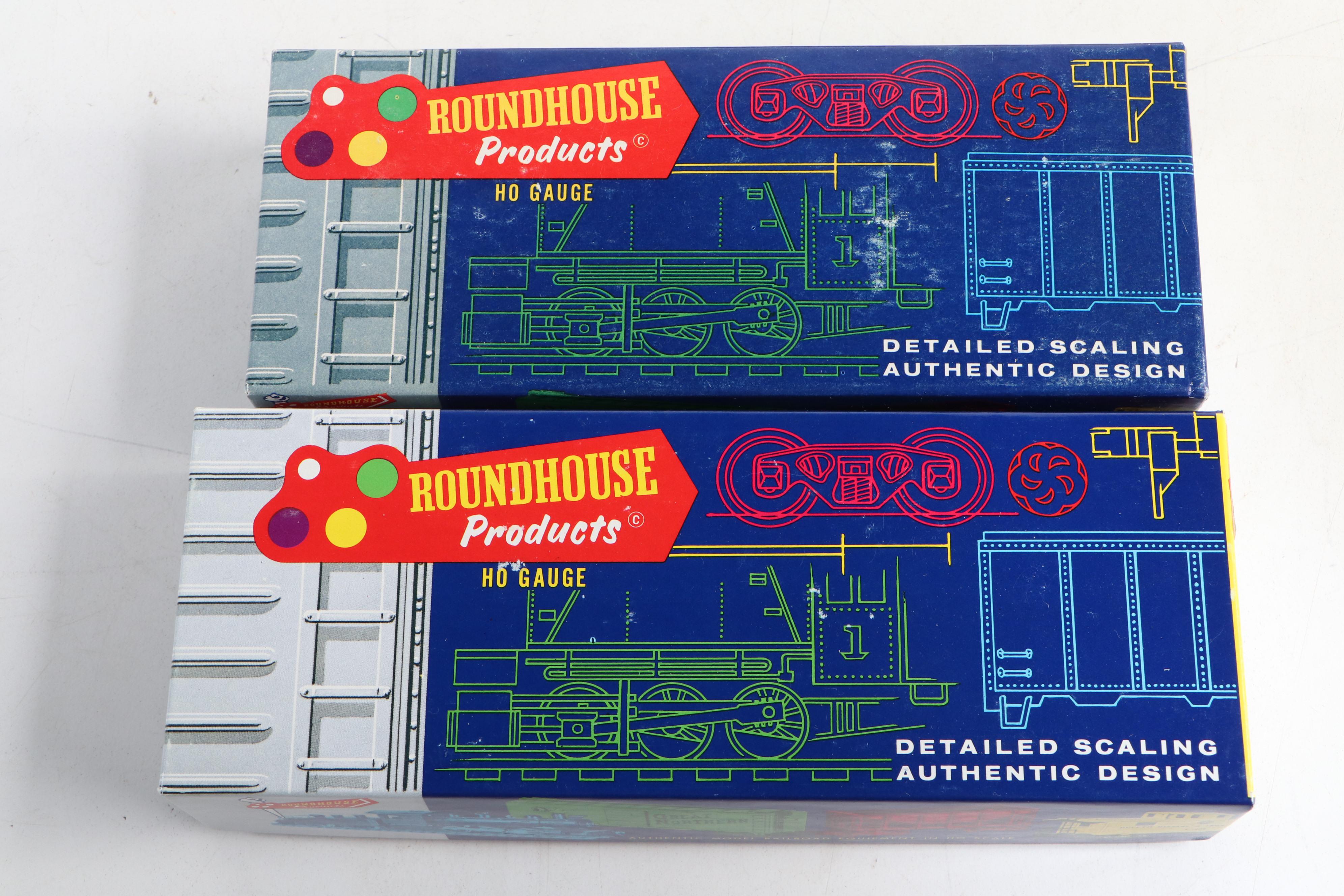 Roundhouse Products, Athearn, Train-Miniature and Walthers HO-Scale Trains