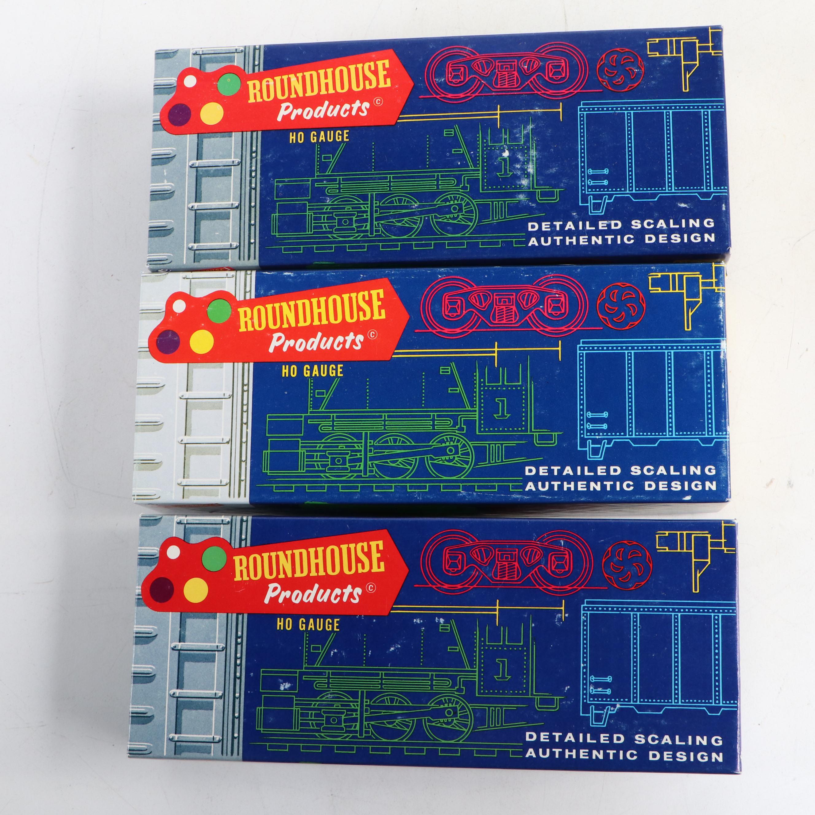 Roundhouse Products, Athearn, Train-Miniature and Walthers HO-Scale Trains