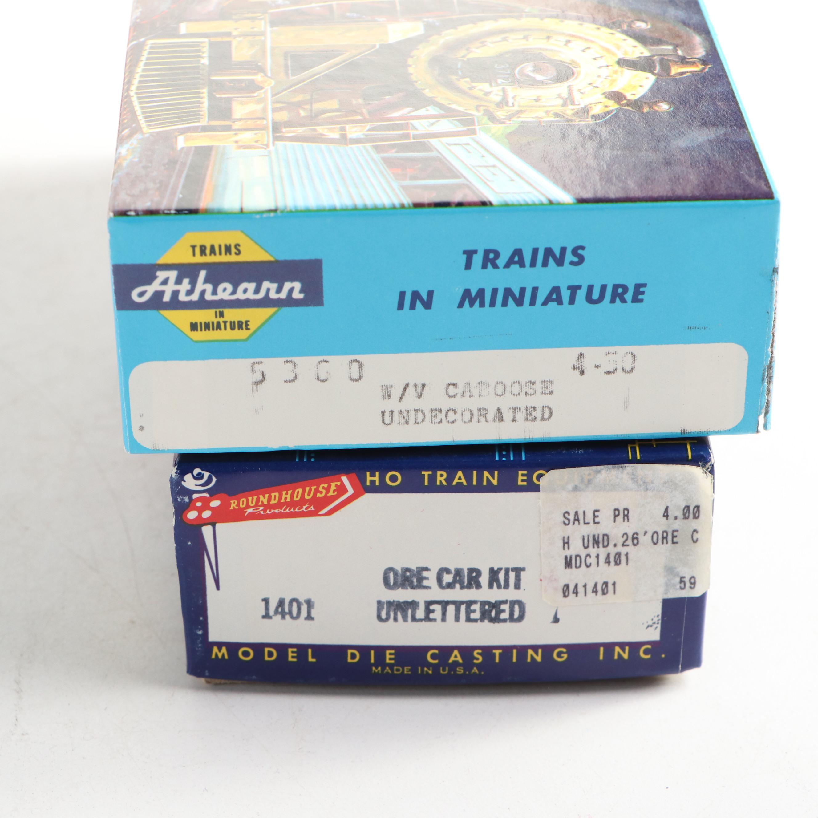 Roundhouse Products, Athearn, Train-Miniature and Walthers HO-Scale Trains