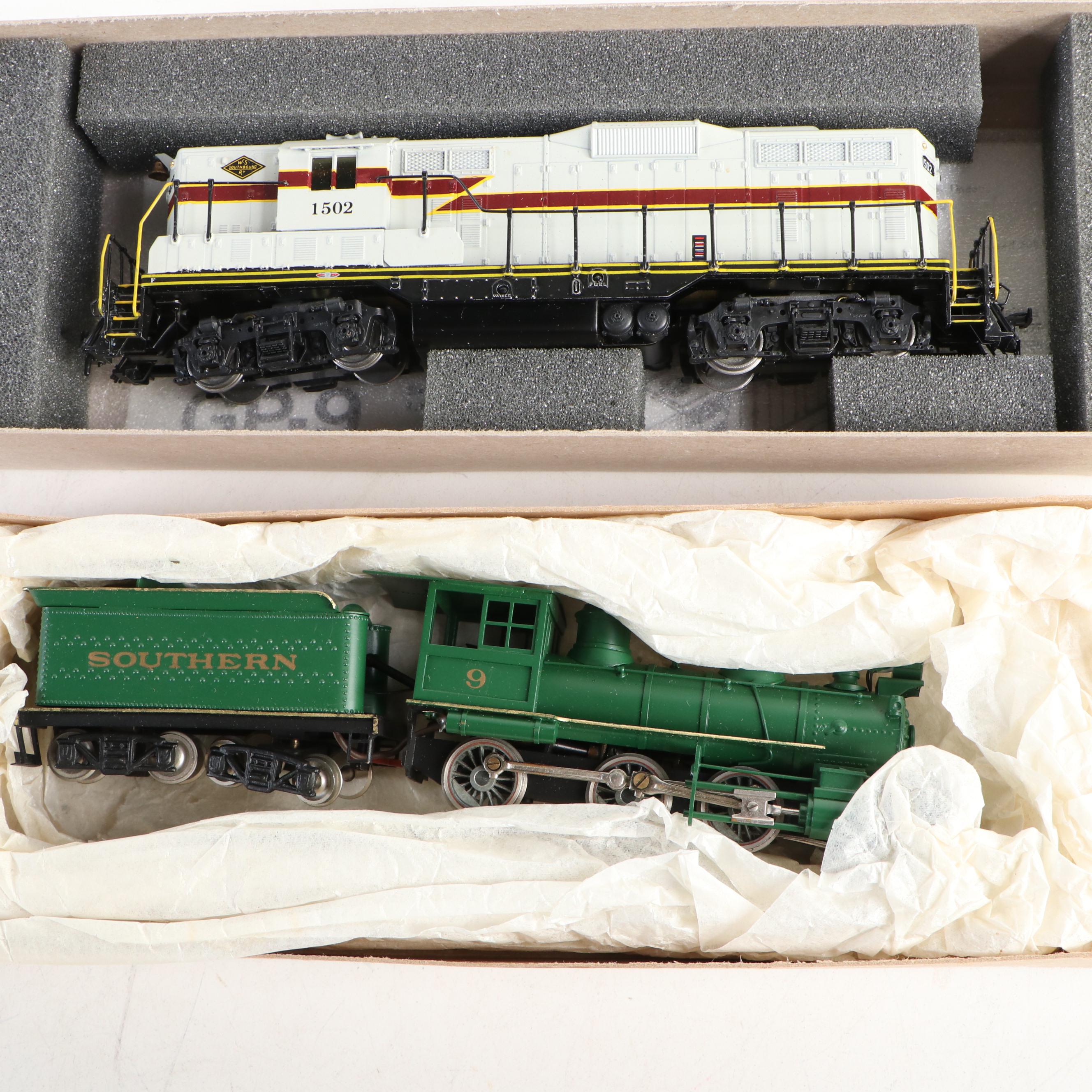 Roundhouse Products, Athearn, Train-Miniature and Walthers HO-Scale Trains