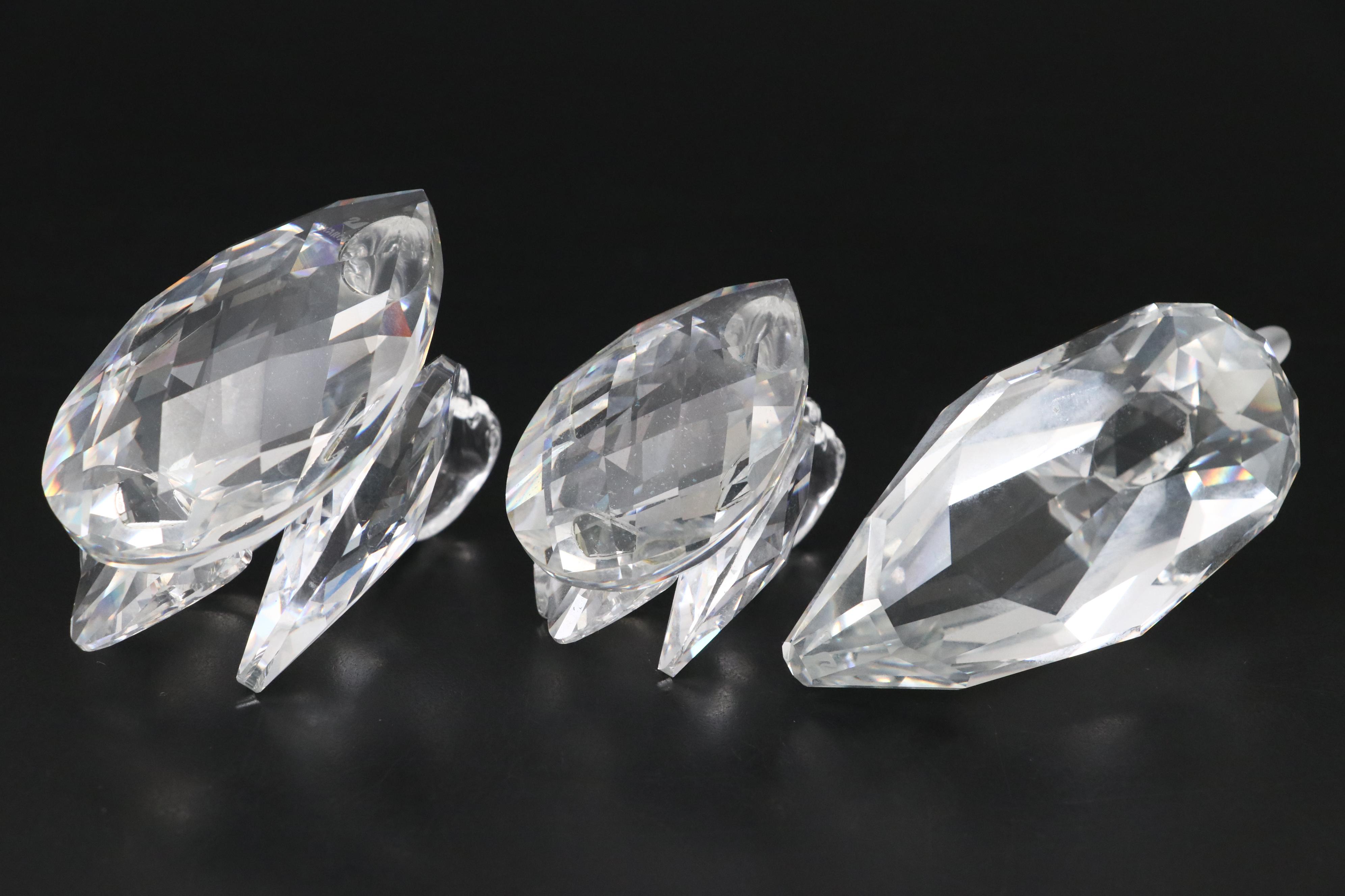 Swarovski Crystal Birds from Beauties of the Lake and Feathered Beauties