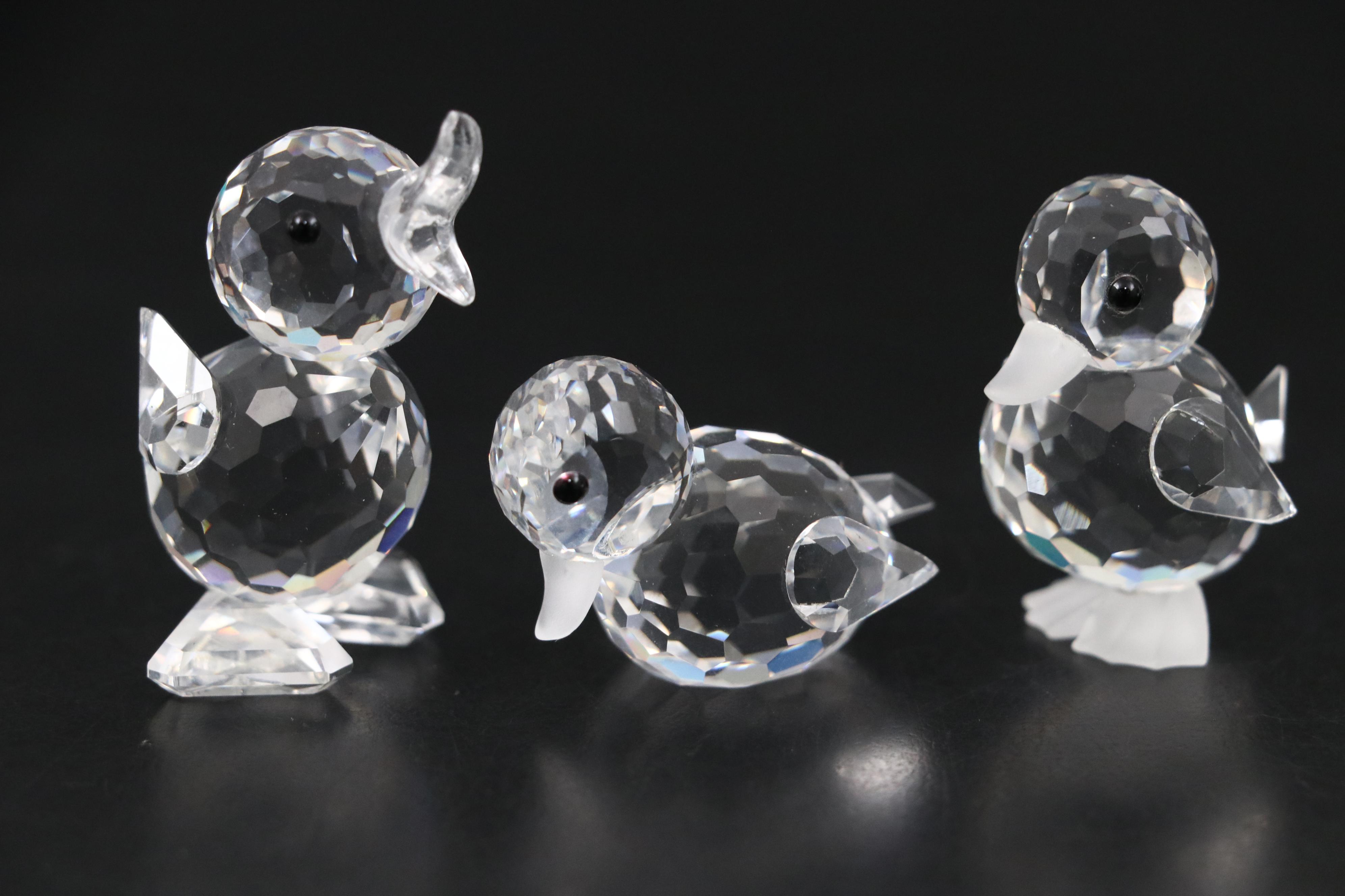 Swarovski Crystal Birds from Beauties of the Lake and Feathered Beauties