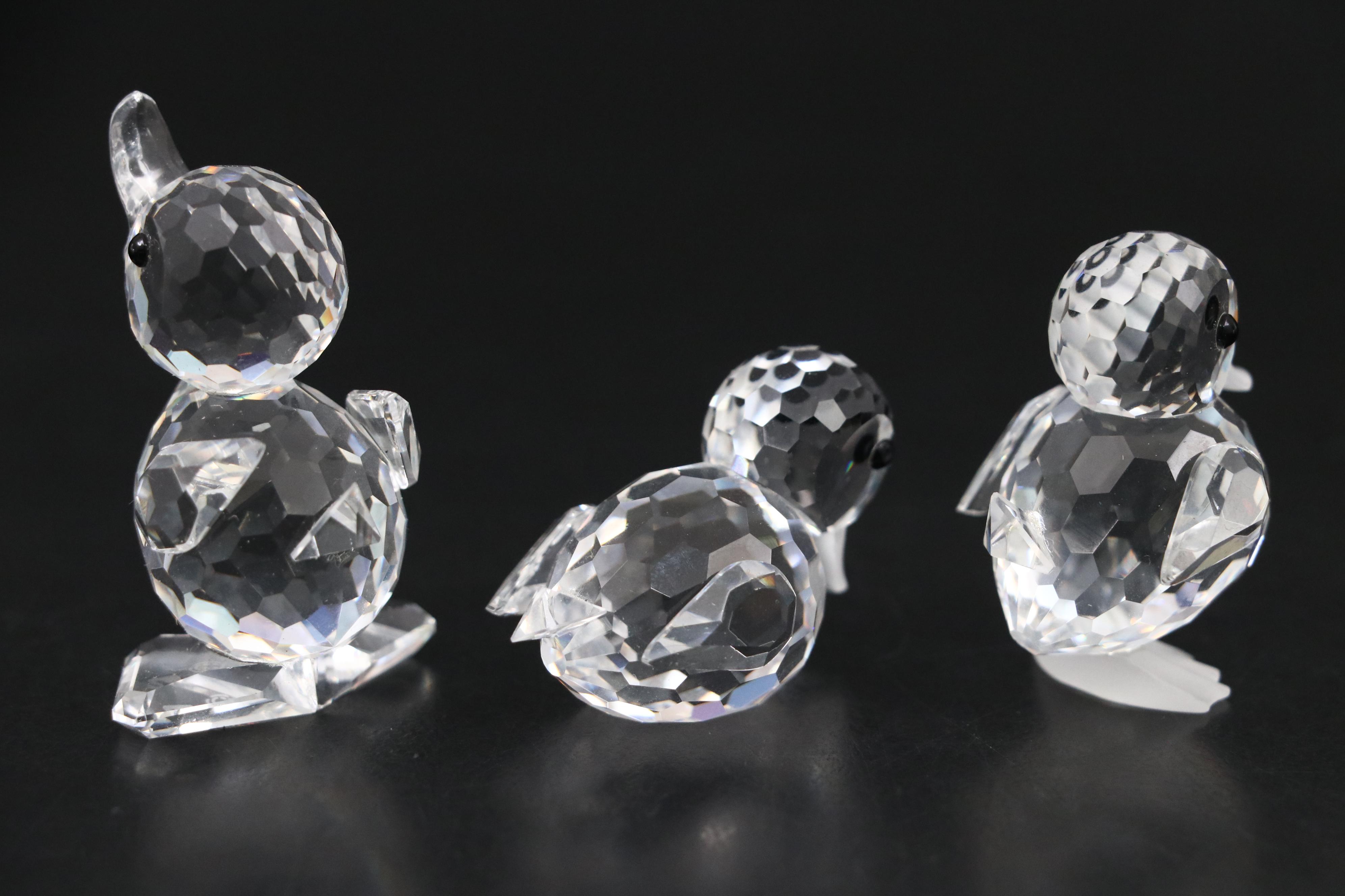 Swarovski Crystal Birds from Beauties of the Lake and Feathered Beauties