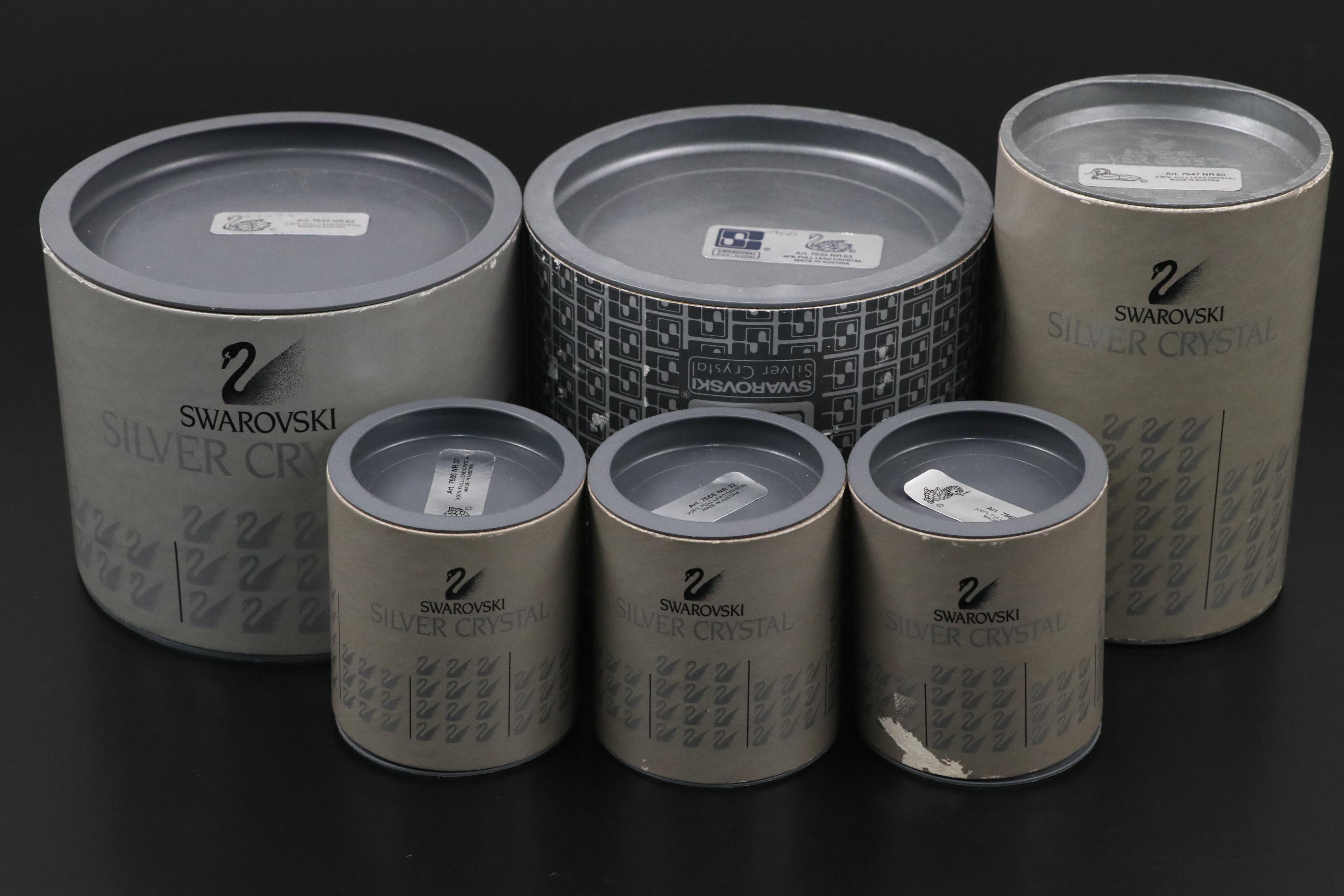 Swarovski Crystal Birds from Beauties of the Lake and Feathered Beauties