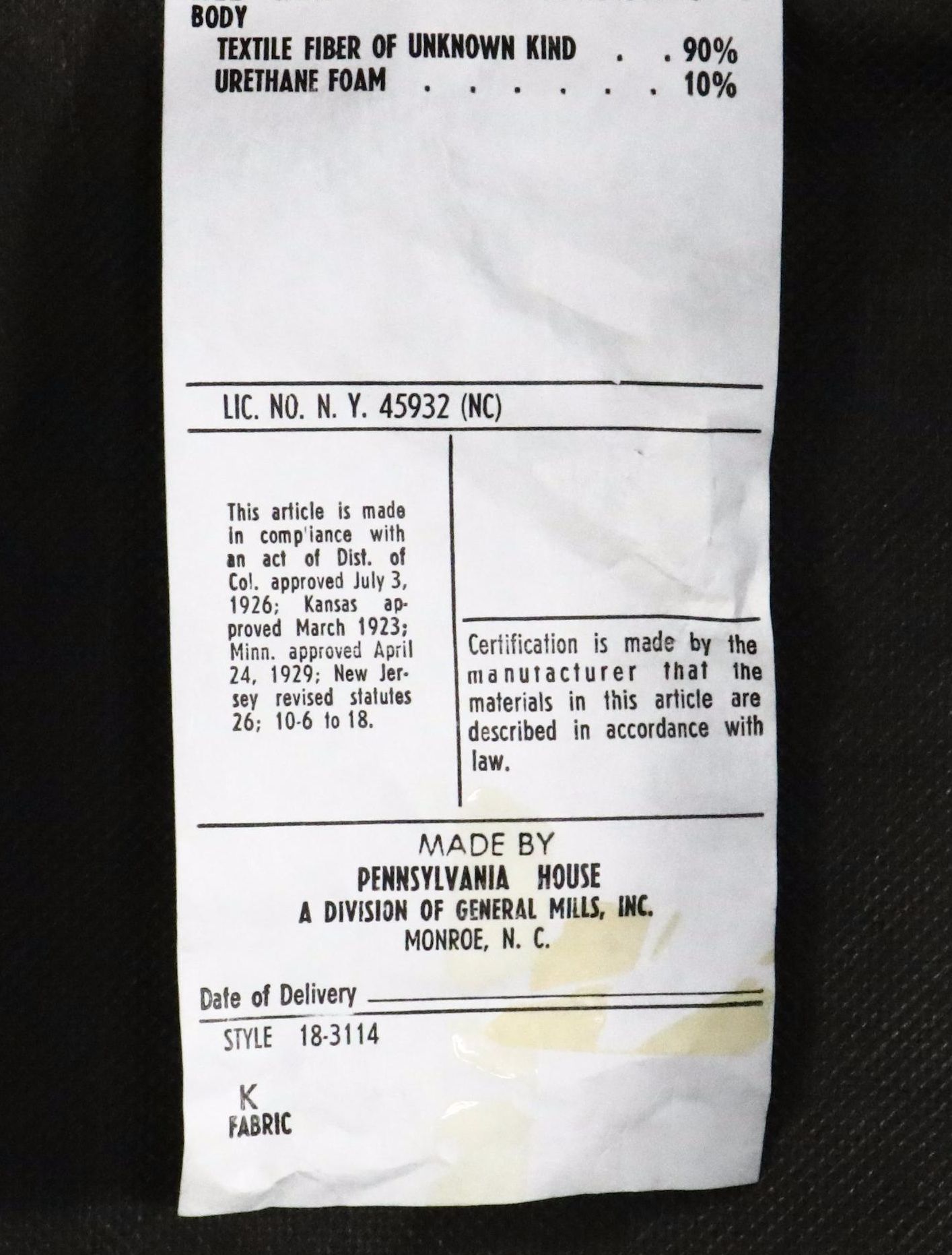 Pennsylvania House Chippendale Style Gainsborough Chair