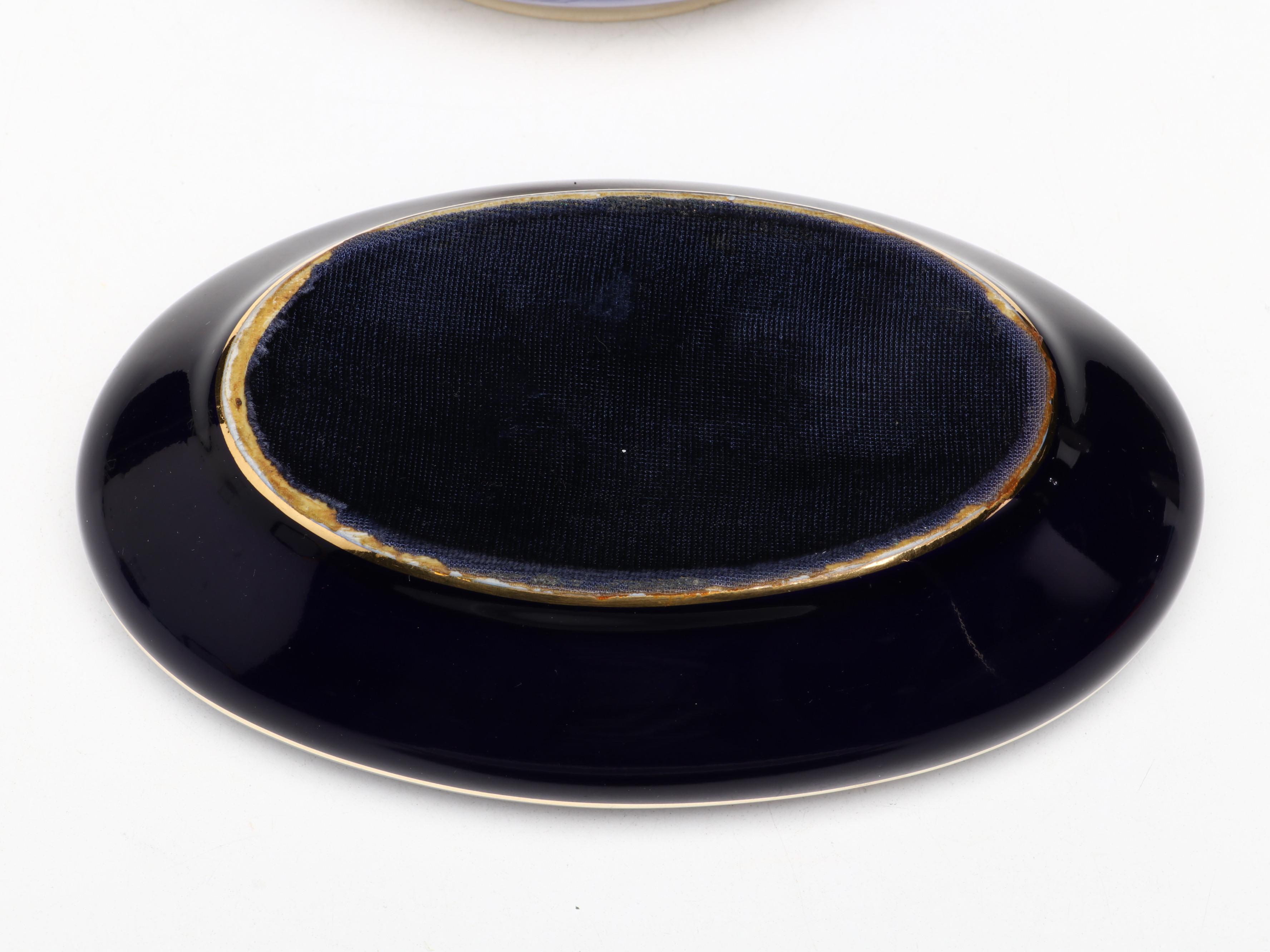 Friedrich Simon Porcelain with Other Pâte-Sur-Pâte Lidded Boxes