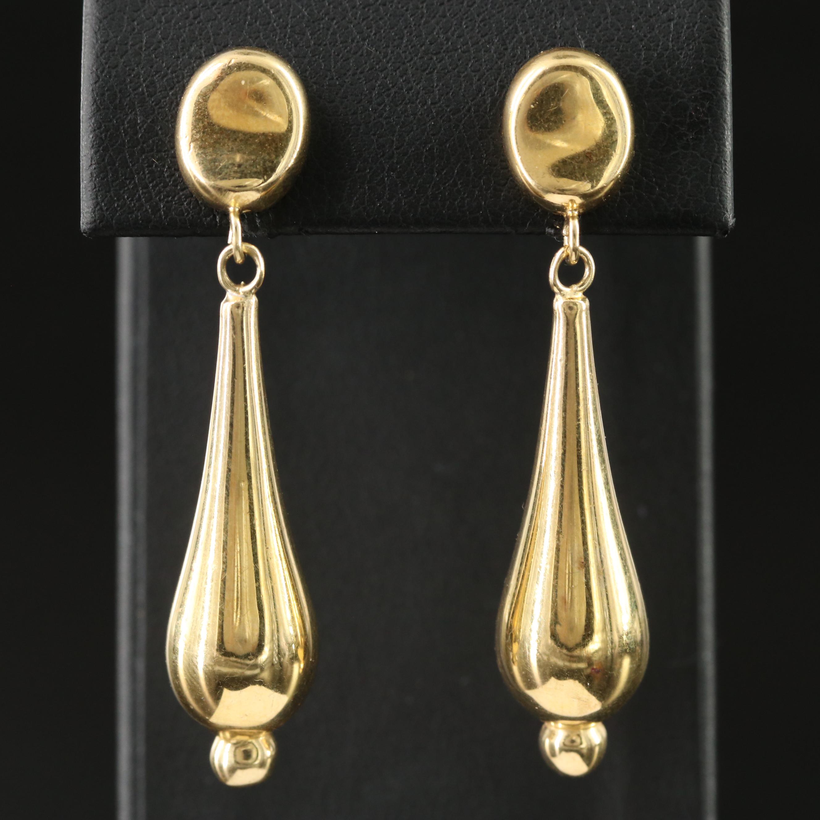 Sterling Torpedo Earrings