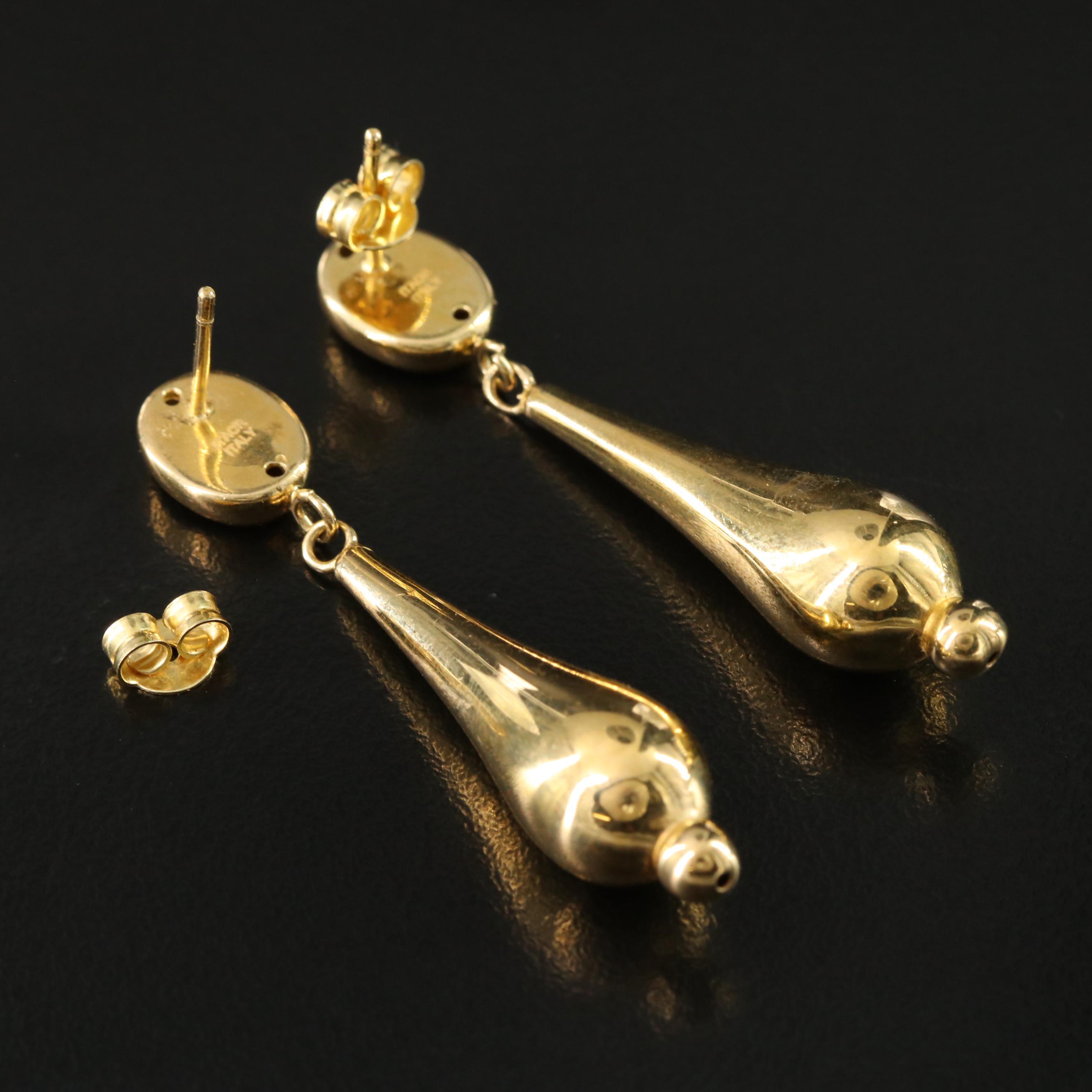 Sterling Torpedo Earrings