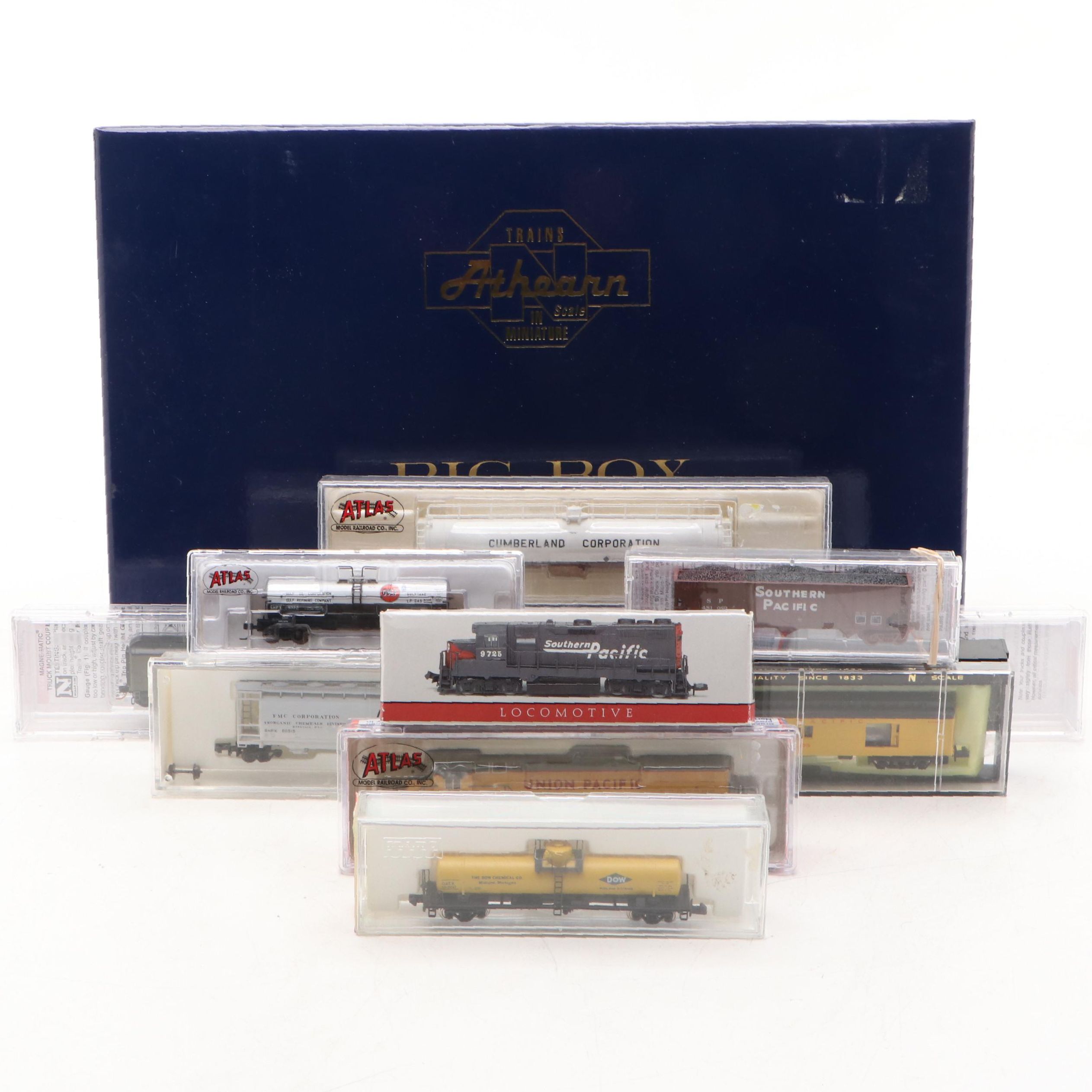 Athearn "Big Boy 4-8-8-4" with Atlas, Con-Cor, Bowser and More N-Scale Trains