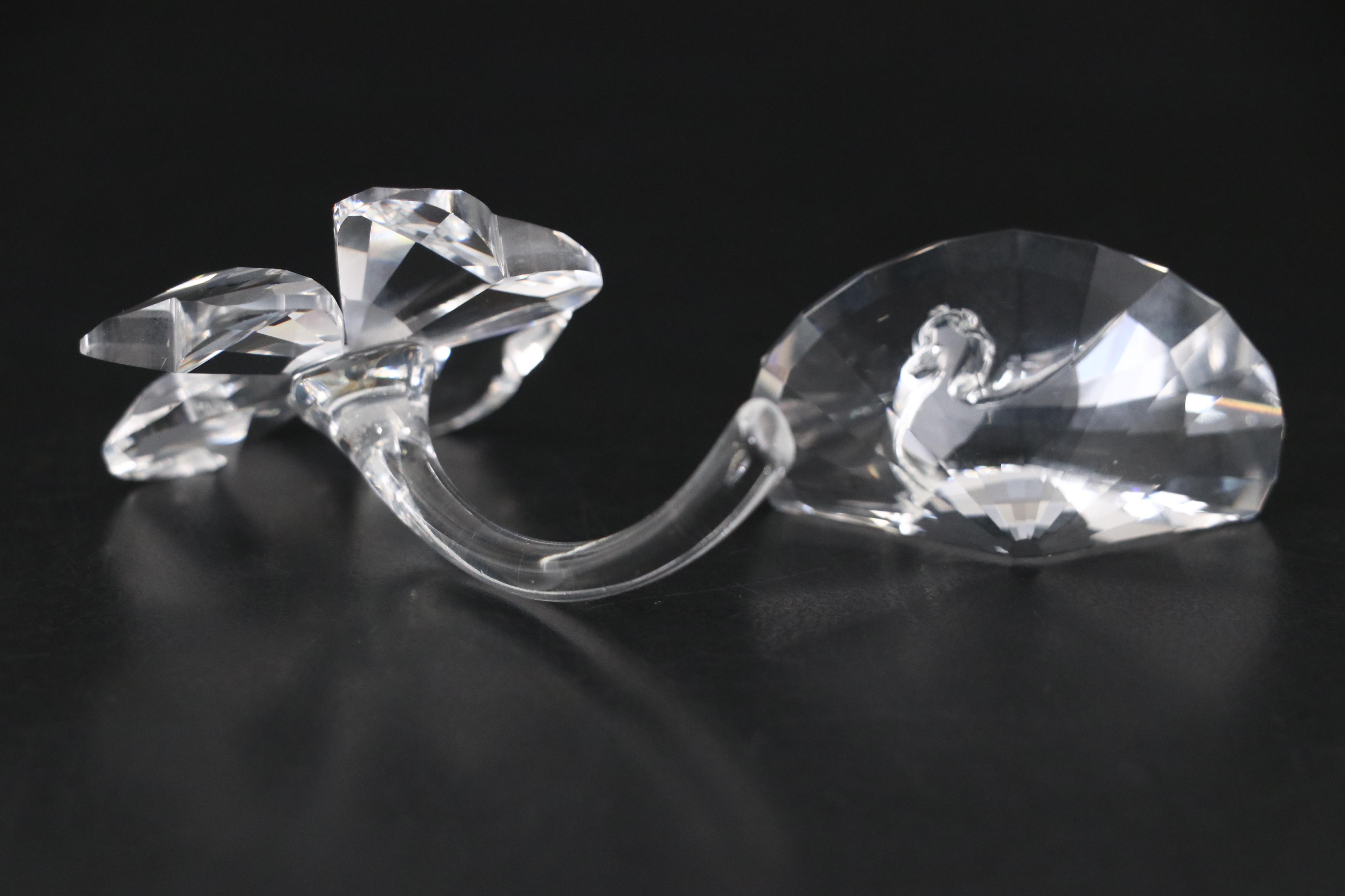 Swarovski Crystal "Four Leaf Clover," "Swan Family" and More Figures
