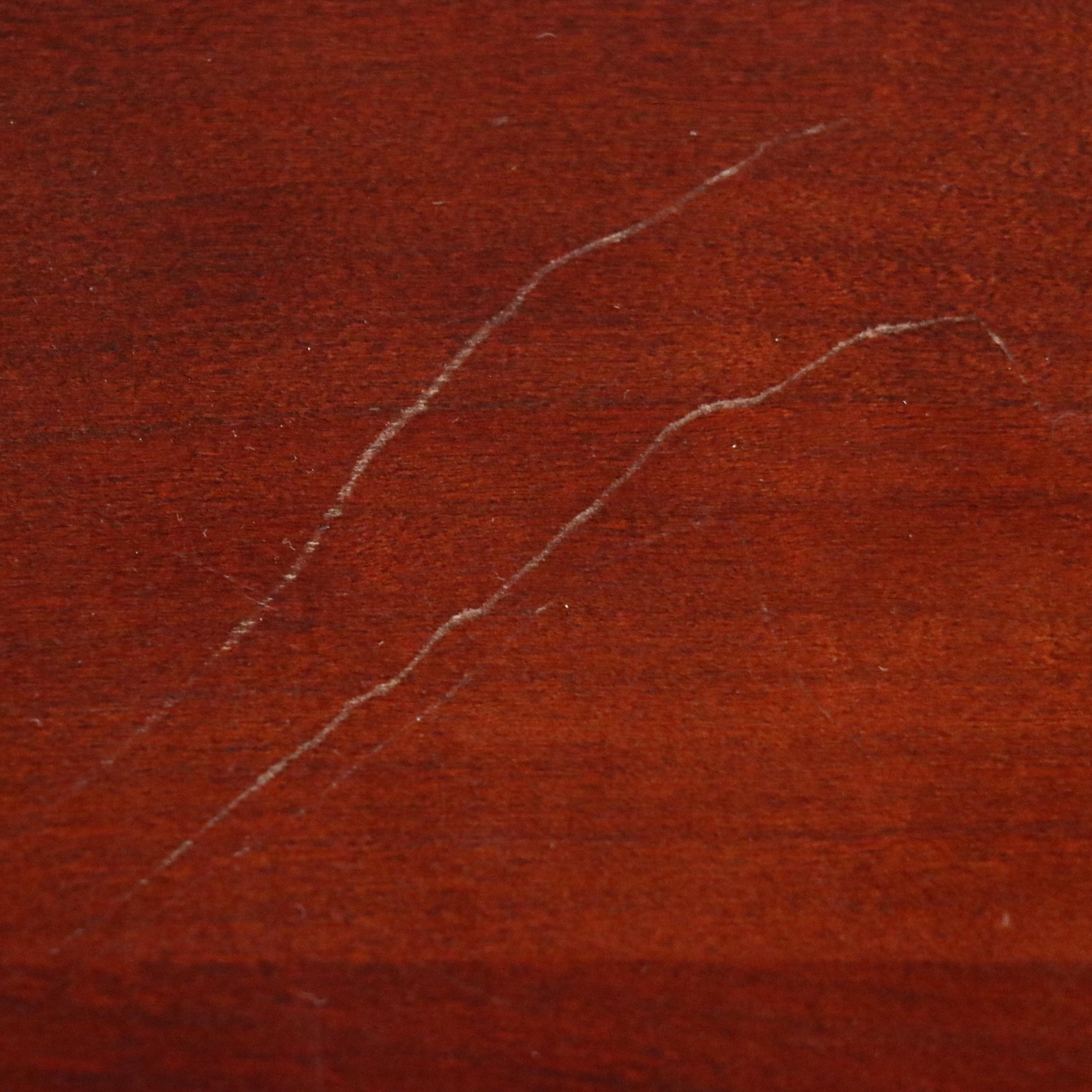 Three Queen Anne Style Cherrywood Occasional Tables