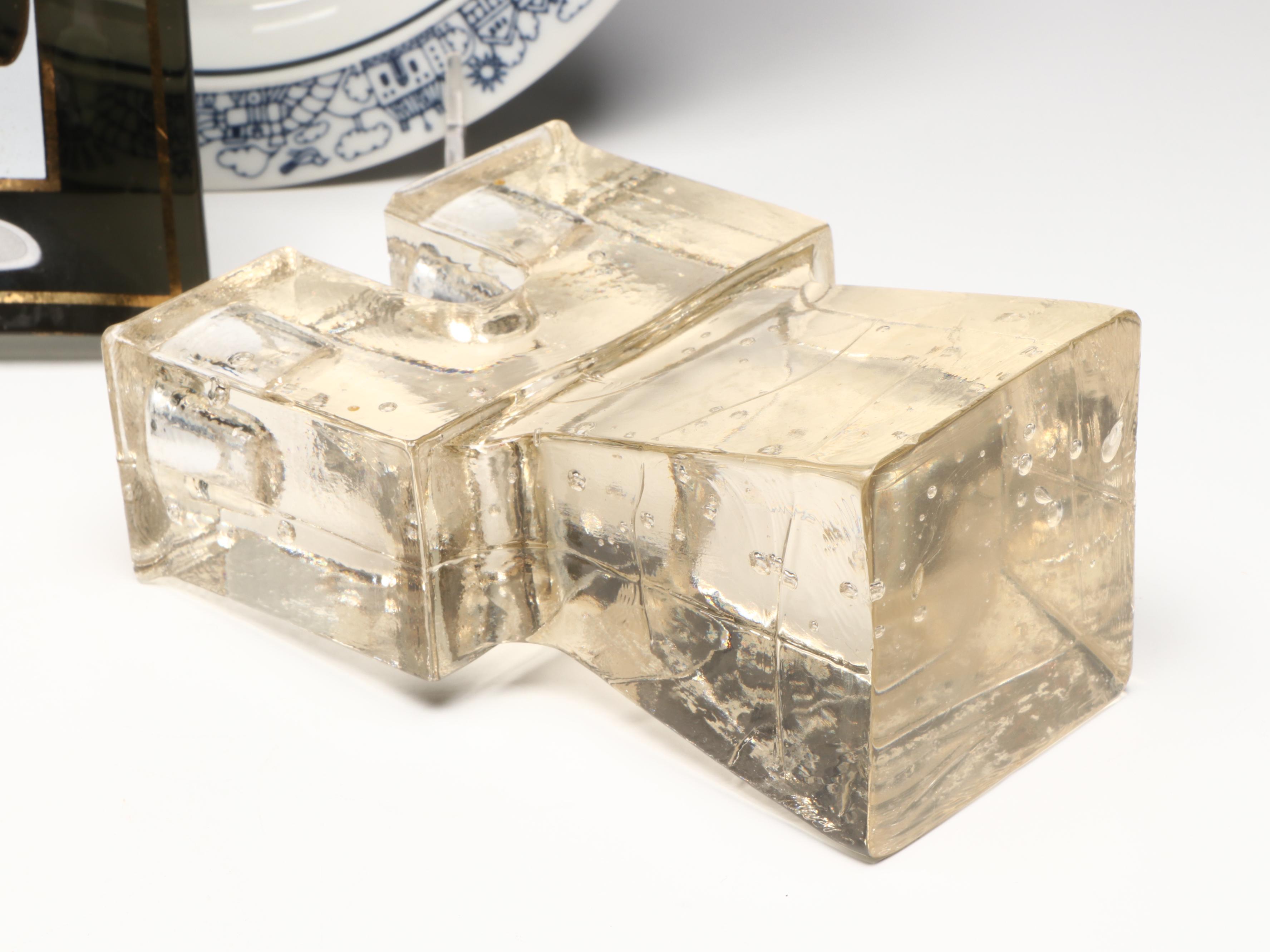 Dansk Ceramic Bowl with Holmegaard Glass Ashtray and More