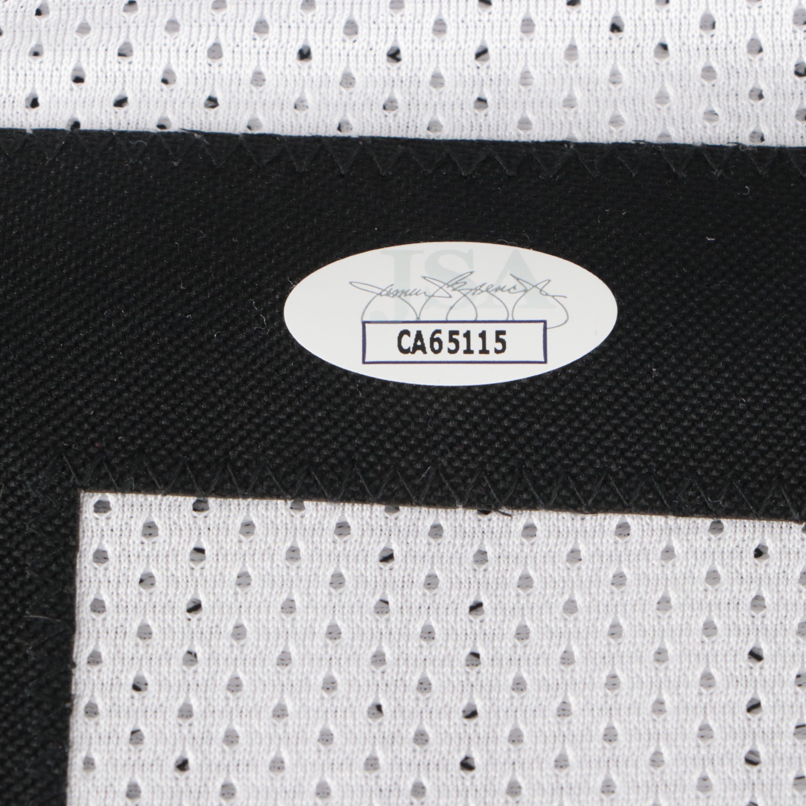 Artis Gilmore Signed “HOF 11” San Antonio Spurs Basketball Jersey, JSA