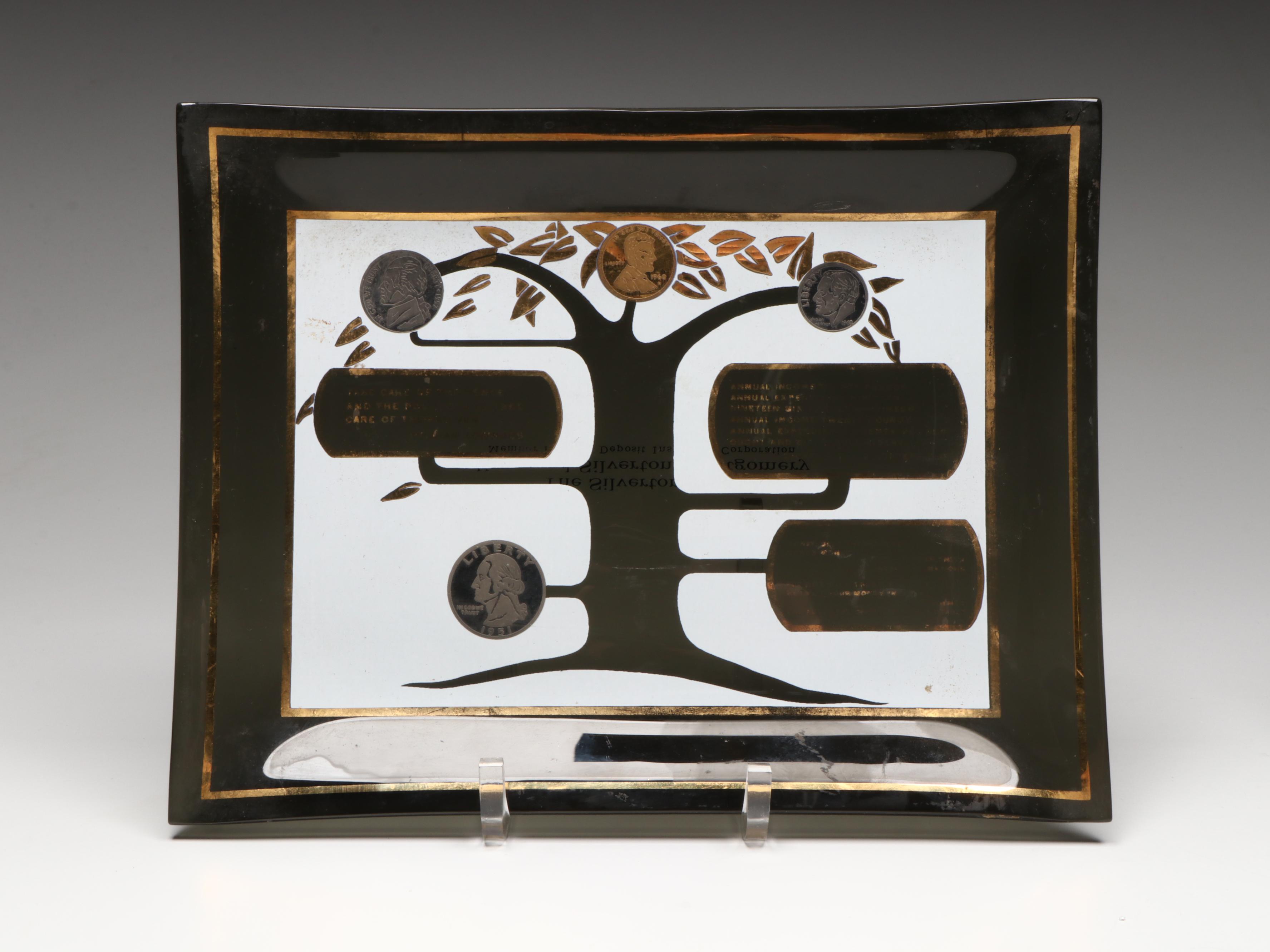 Dansk Ceramic Bowl with Holmegaard Glass Ashtray and More