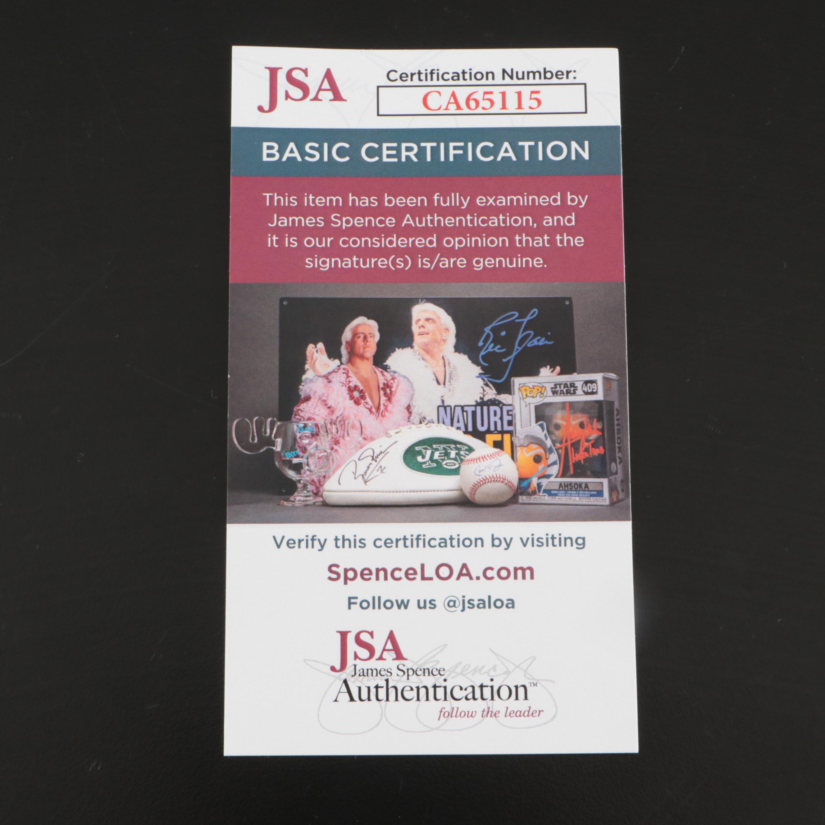 Artis Gilmore Signed “HOF 11” San Antonio Spurs Basketball Jersey, JSA