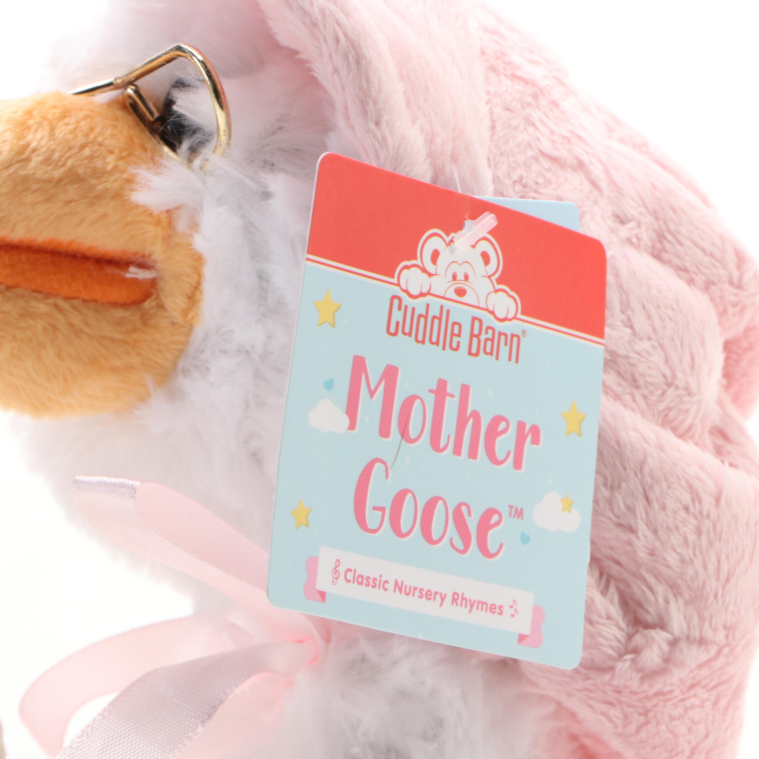 Cuddle Barn Mother Goose and Merry Saxmas Sterling Stuffed Toys