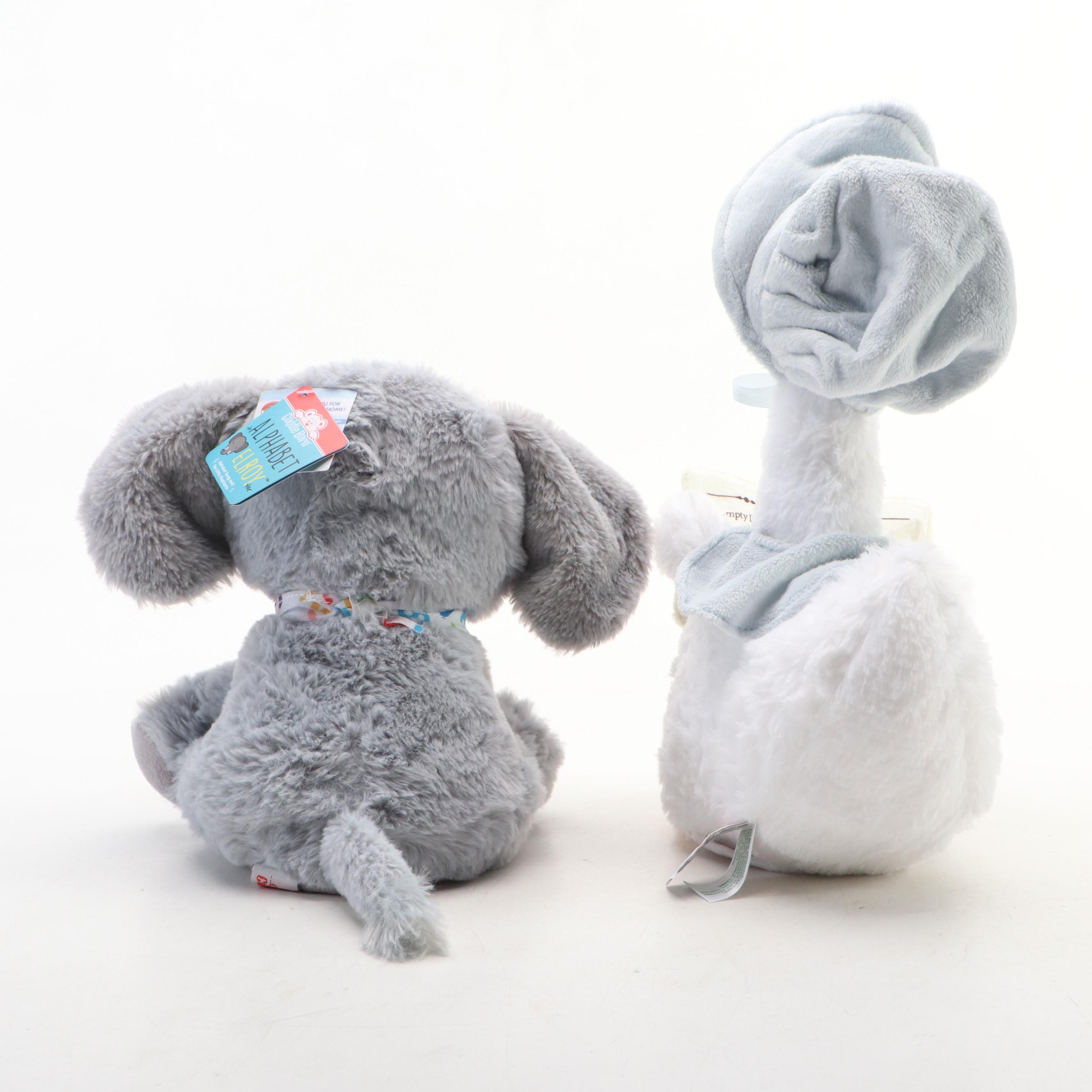 Cuddle Barn Mother Goose and Alphabet Elroy Stuffed Toys