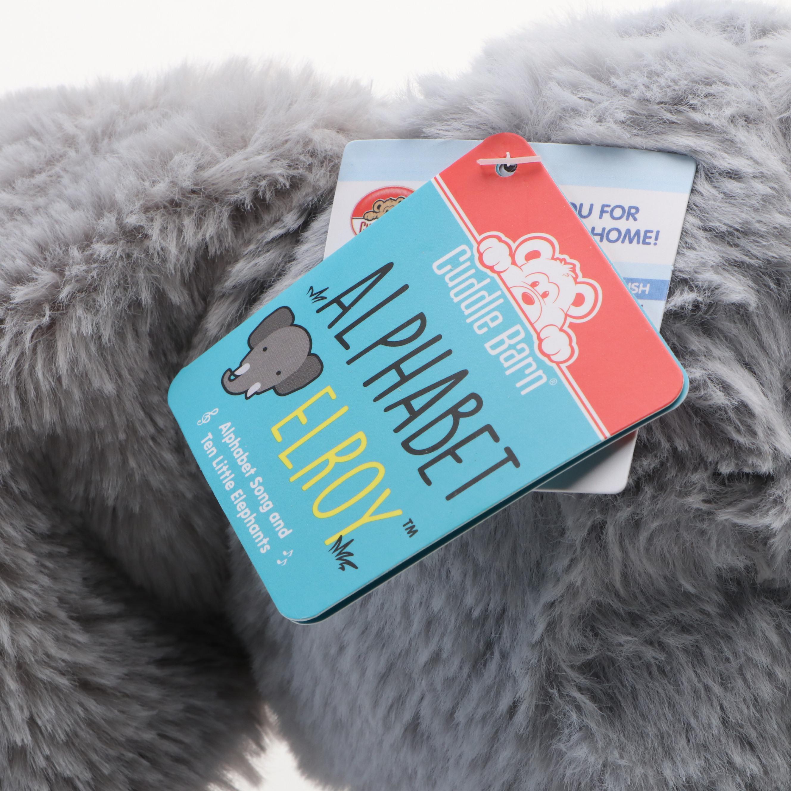 Cuddle Barn Mother Goose and Alphabet Elroy Stuffed Toys