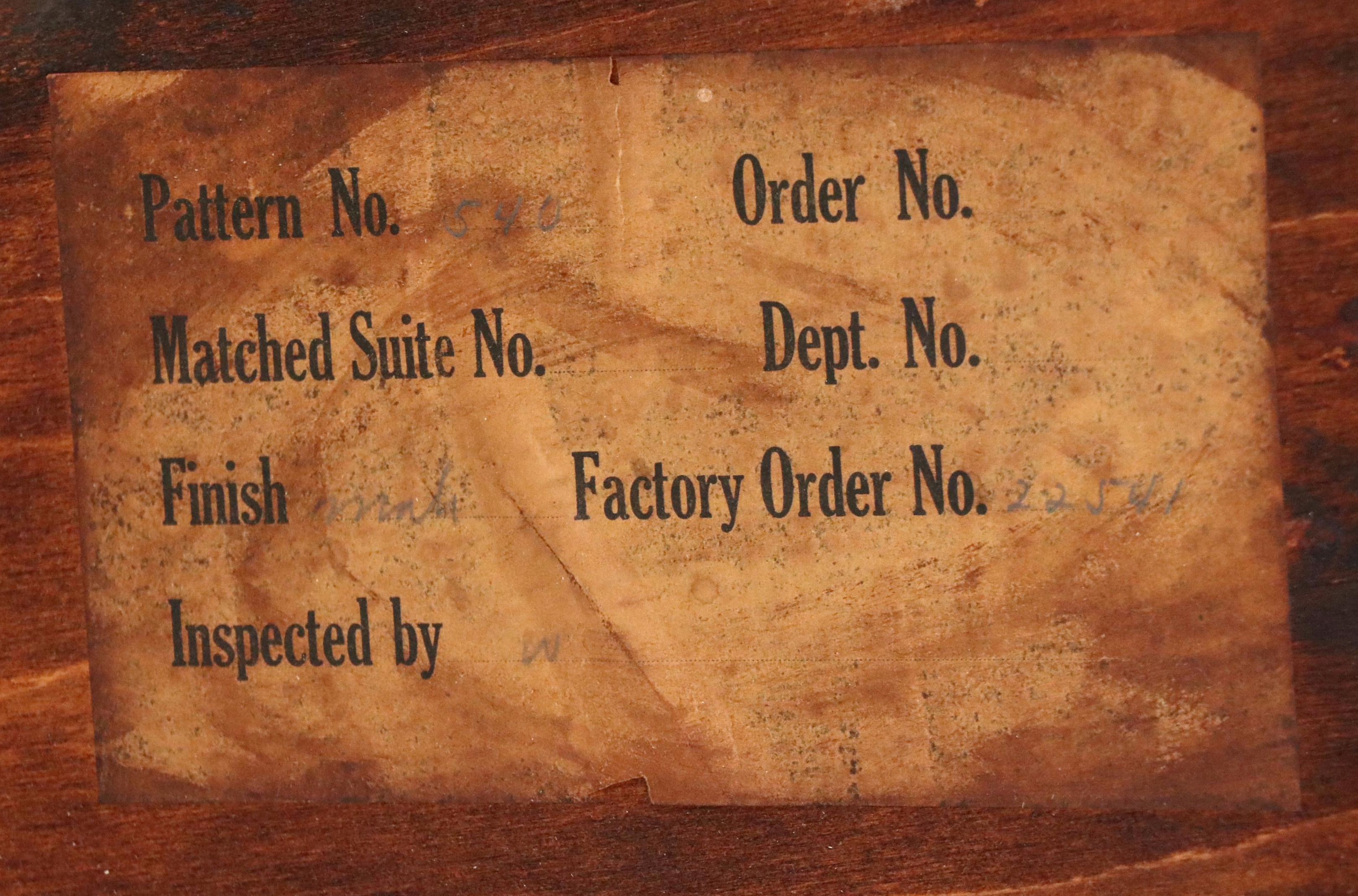 Sheraton Style Mahogany Flip-Top Card Table, 20th Century