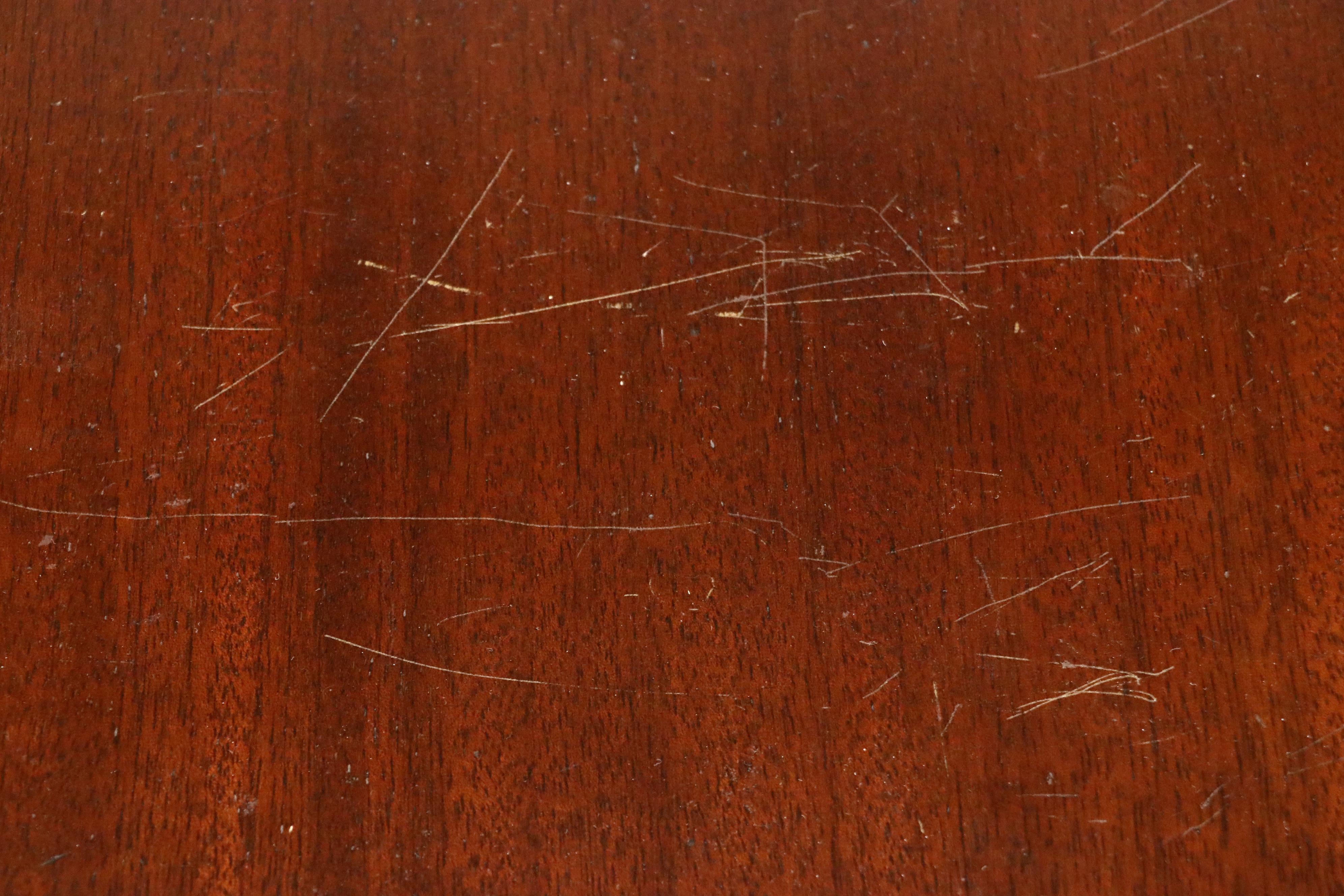 Sheraton Style Mahogany Flip-Top Card Table, 20th Century