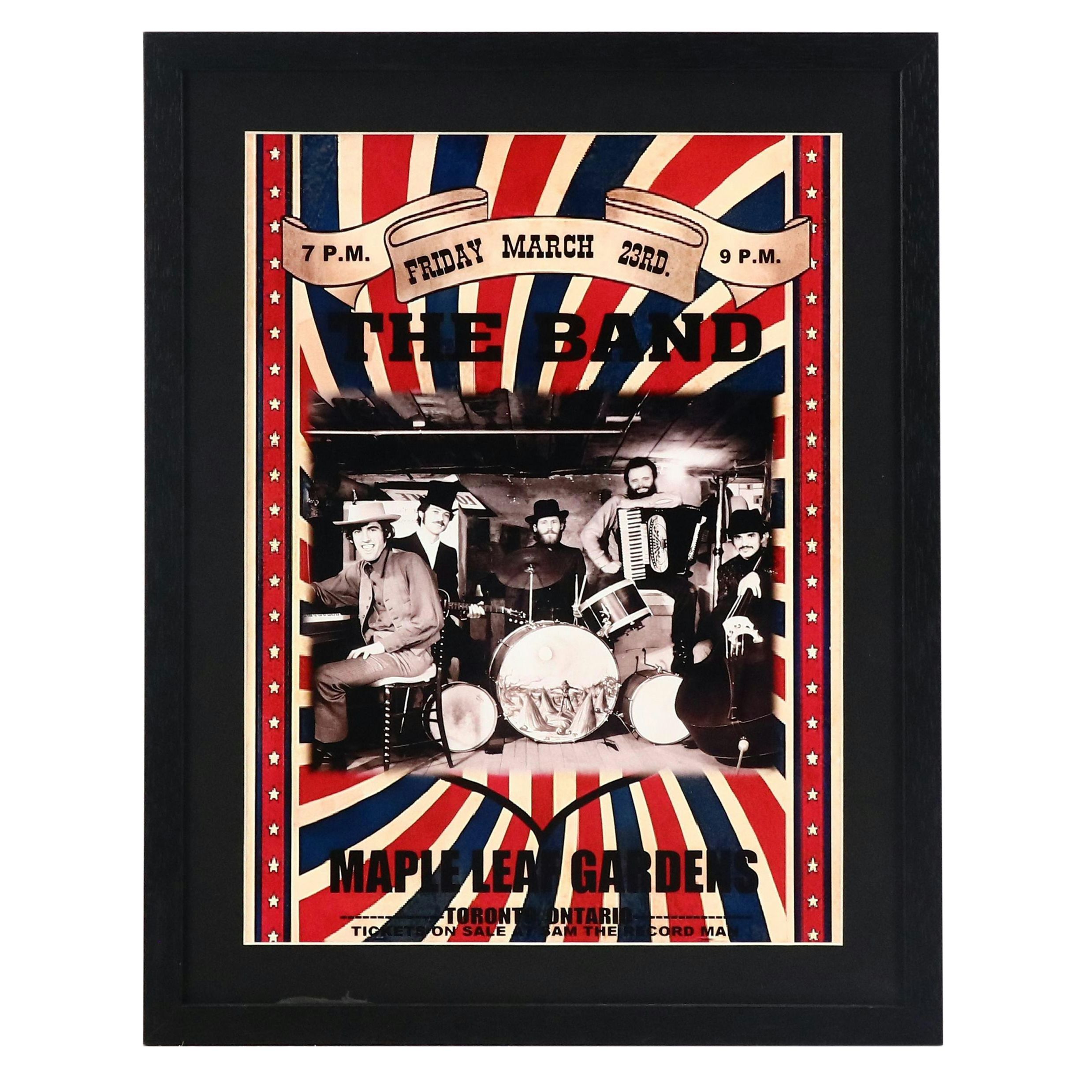 The Band Digital Print Concert Poster