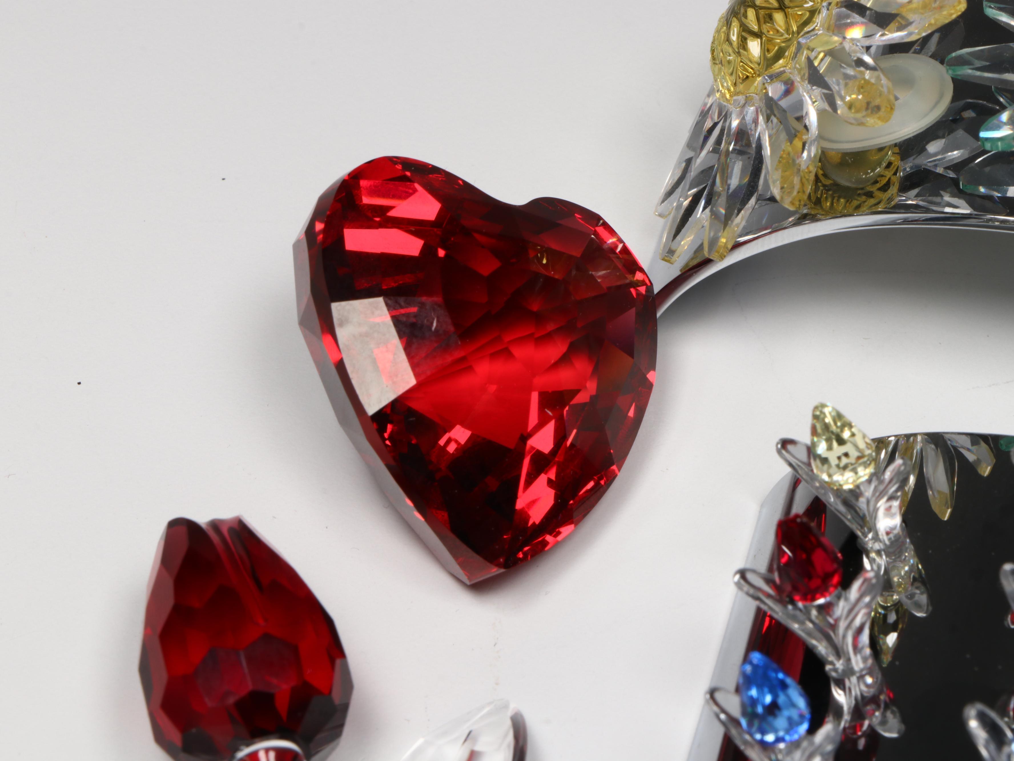 Swarovski Crystal Society Member Gift Figurines with Stands, 1997–2003