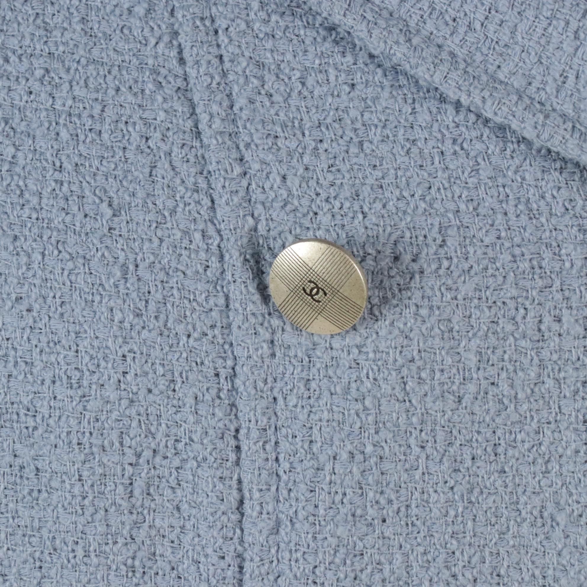 Chanel Boutique Double-Breasted Skirt Suit in Wool Blend, 1998 Spring Collection