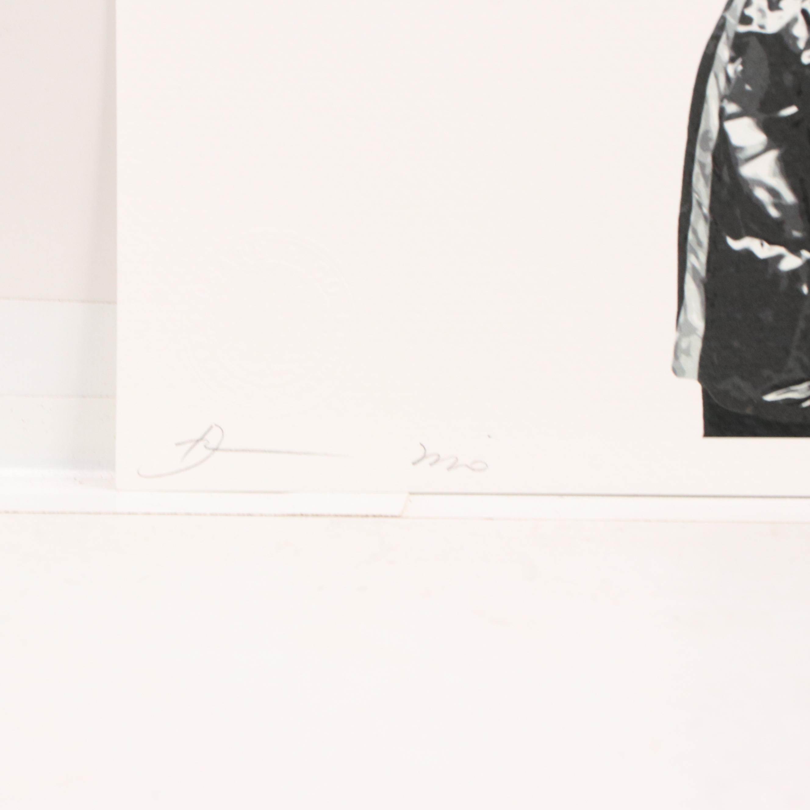 Death NYC Graphic Digital Print Featuring Andy Warhol and Basquiat, 21st Century