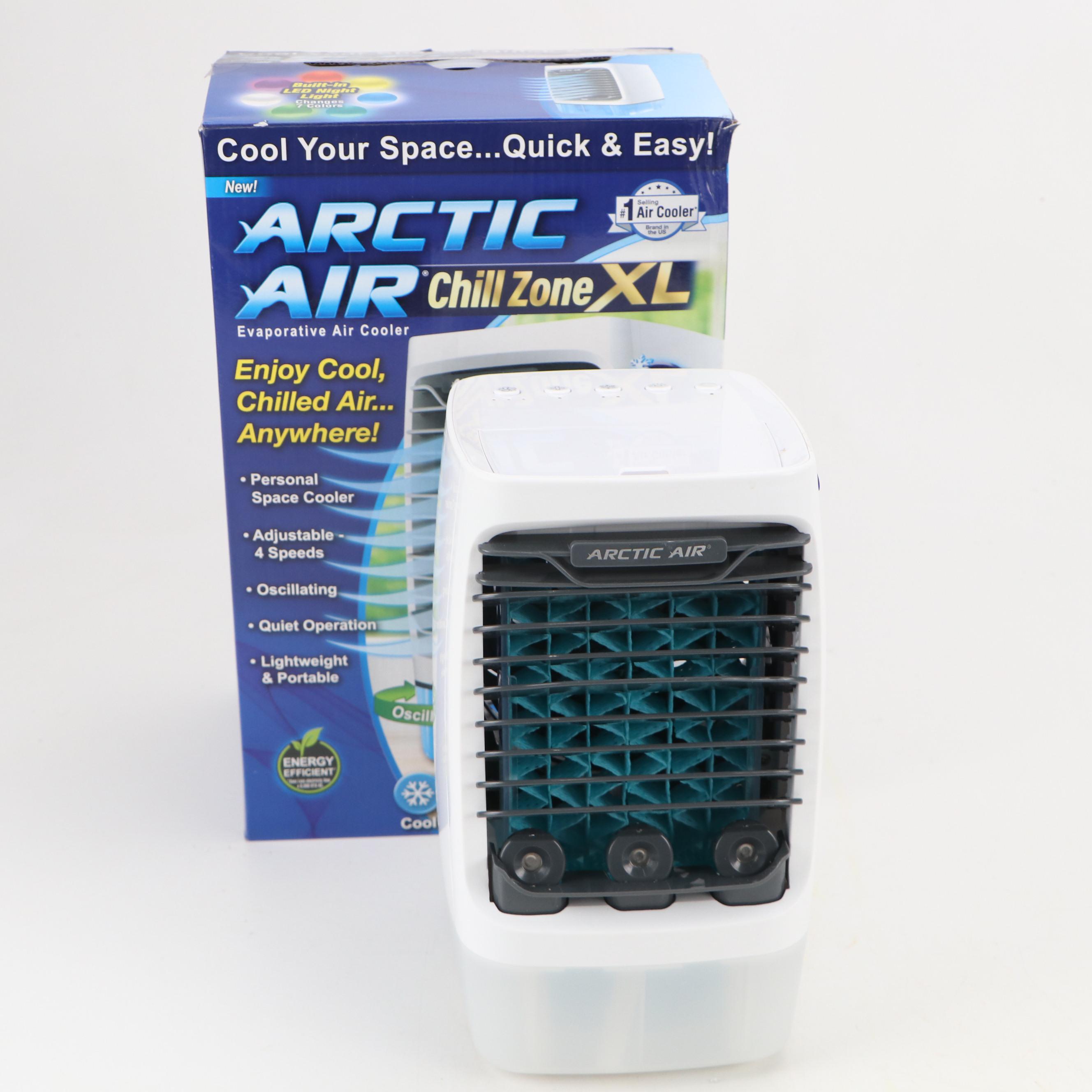 Arctic Air Chill Zone XL Air Cooler with BikeNook Bike Rack and Other