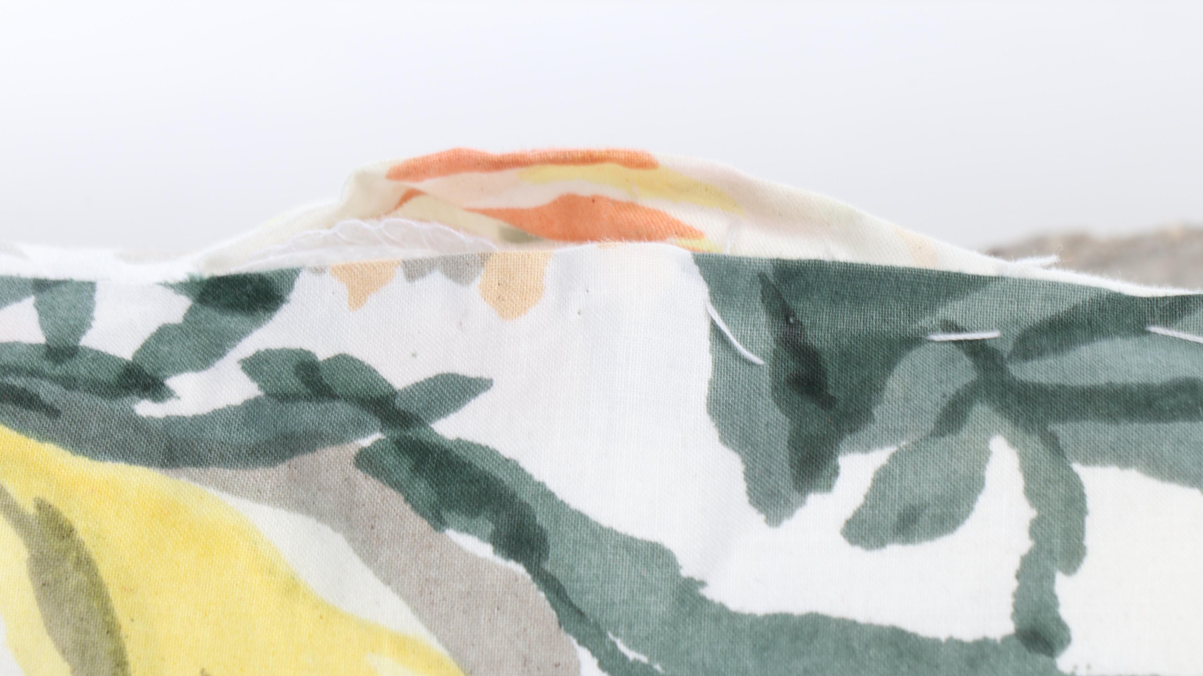 Floral Print and Pintuck Maroon Accent Pillows