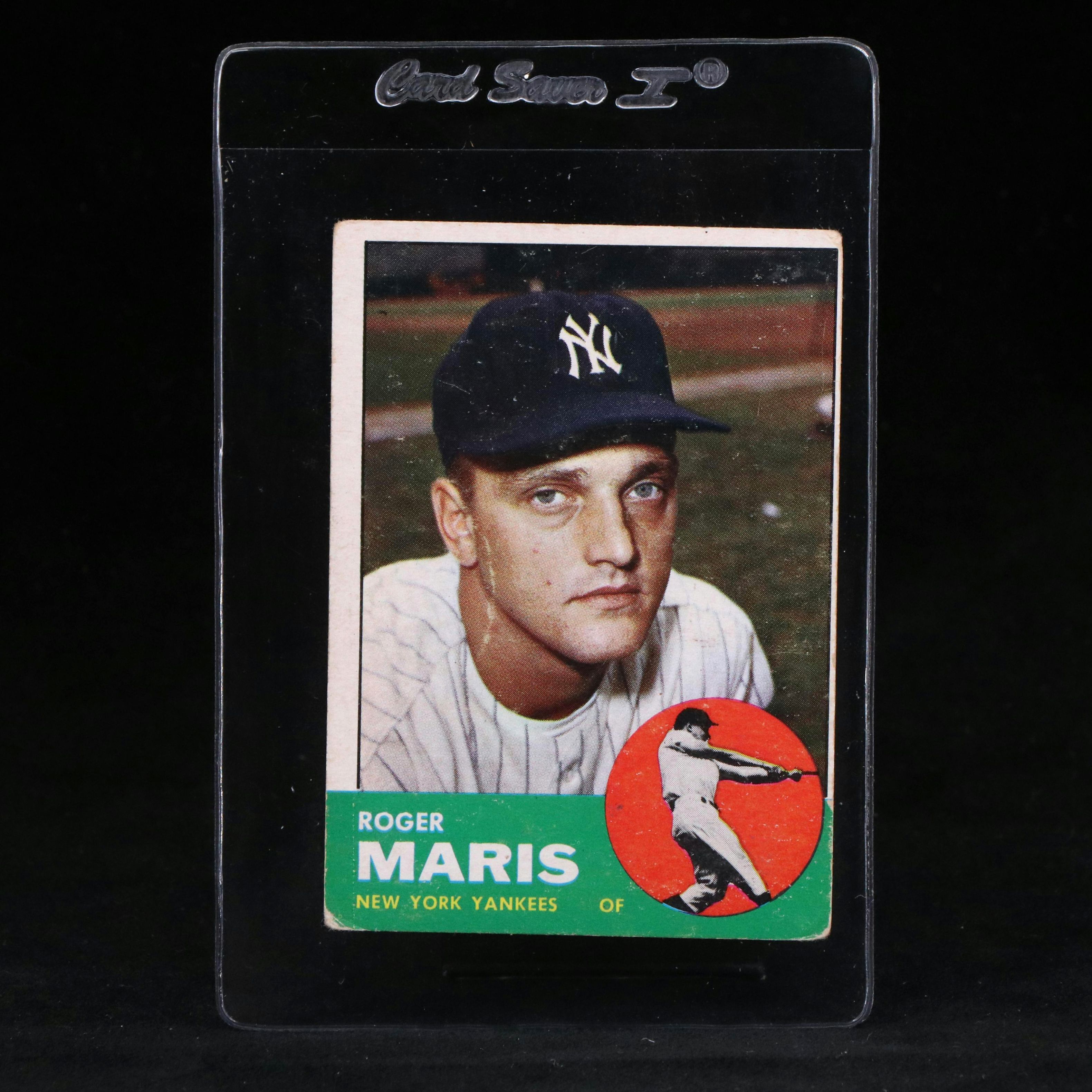 1963 Topps Roger Maris New York Yankees Baseball Card