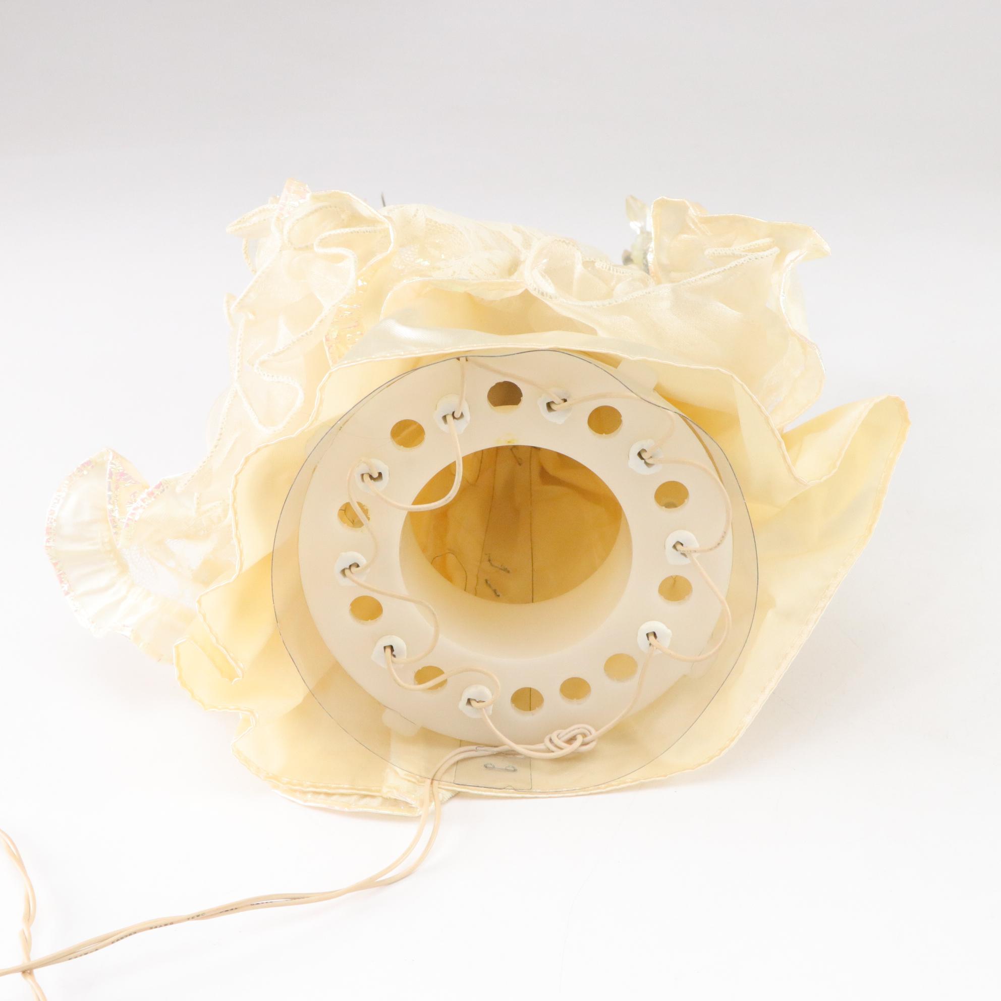 House of Lloyd Angel Tree Topper with Bisque Cherub Candle Holders & Ornaments