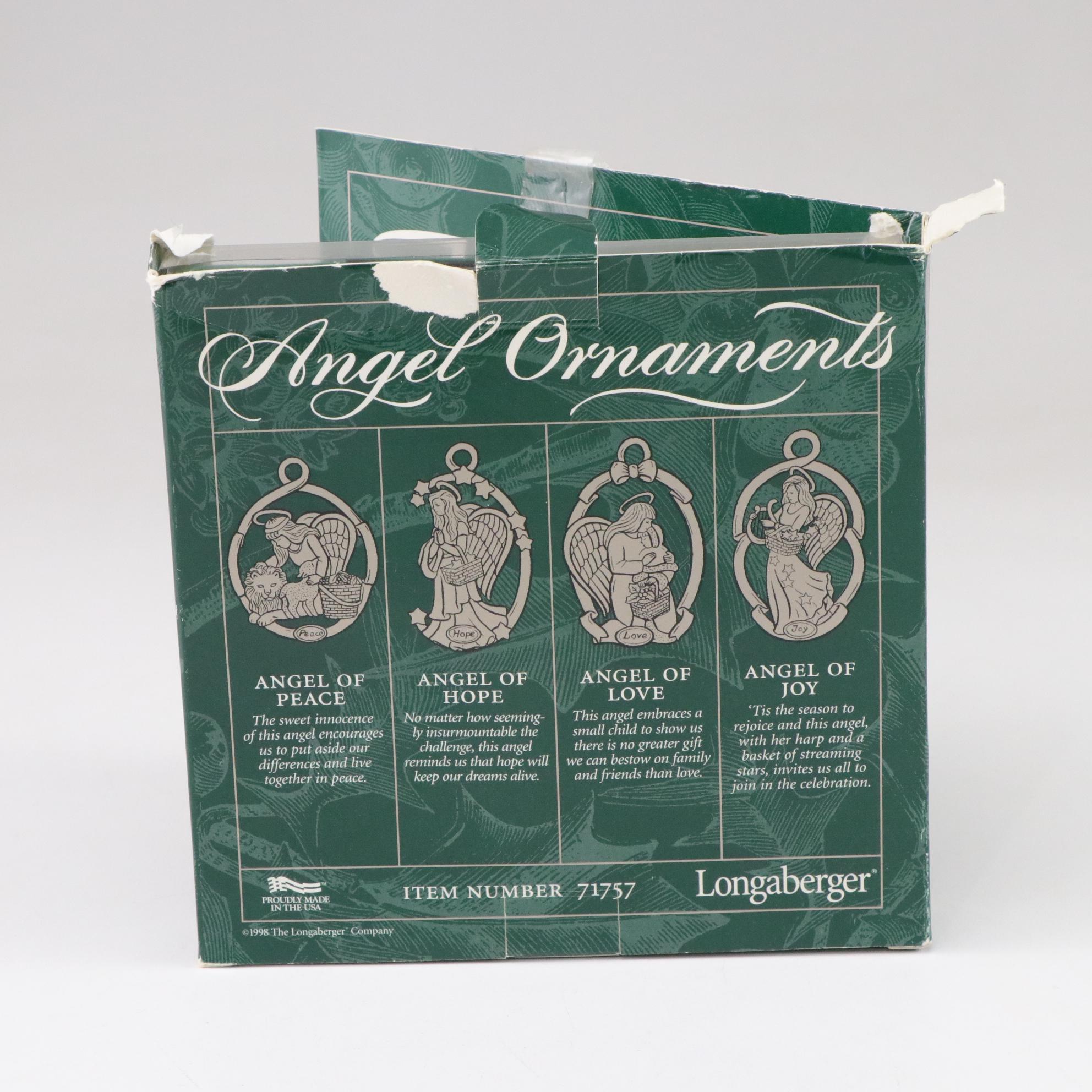 House of Lloyd Angel Tree Topper with Bisque Cherub Candle Holders & Ornaments