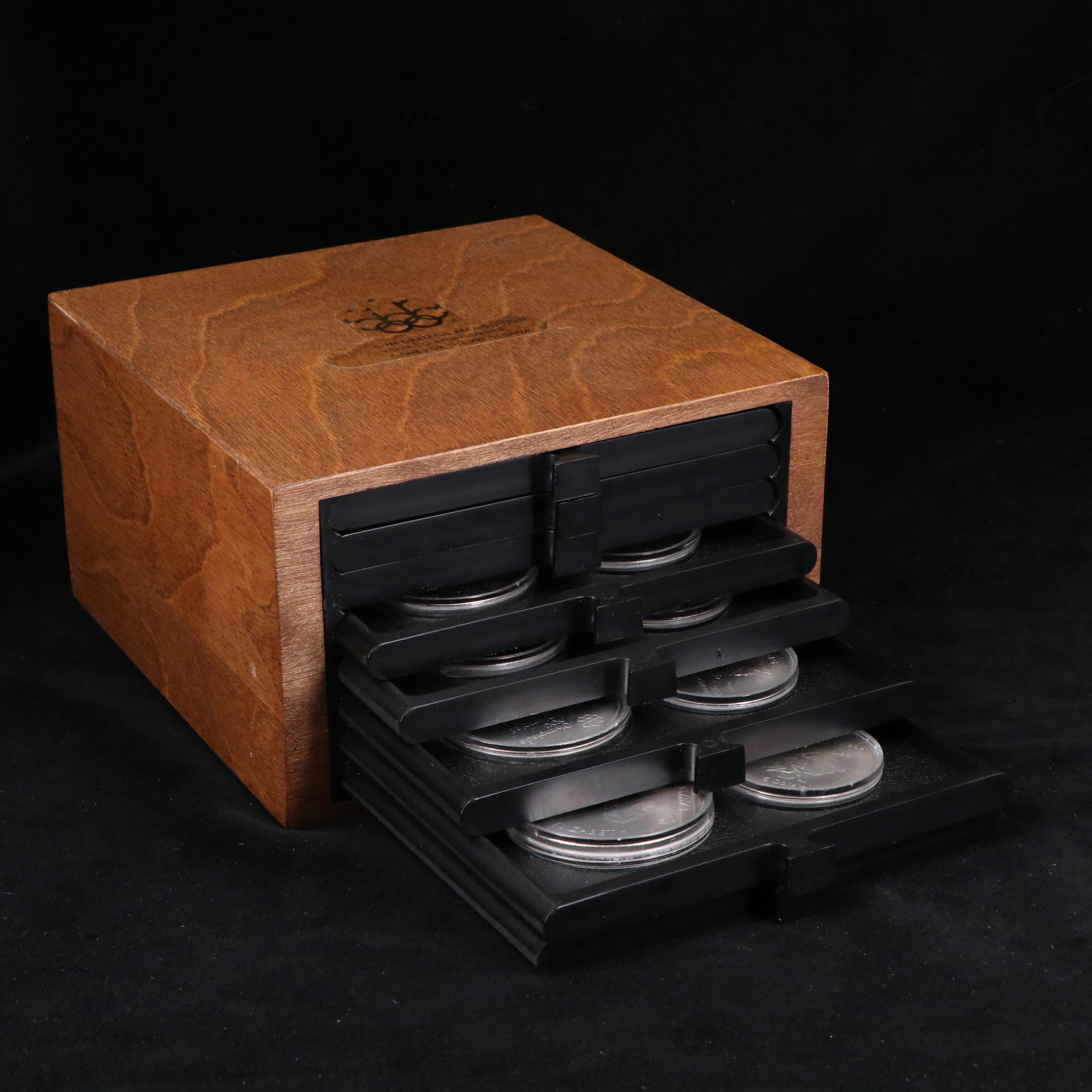 1976 Canada Set of Twenty-Eight Silver Olympic Coins