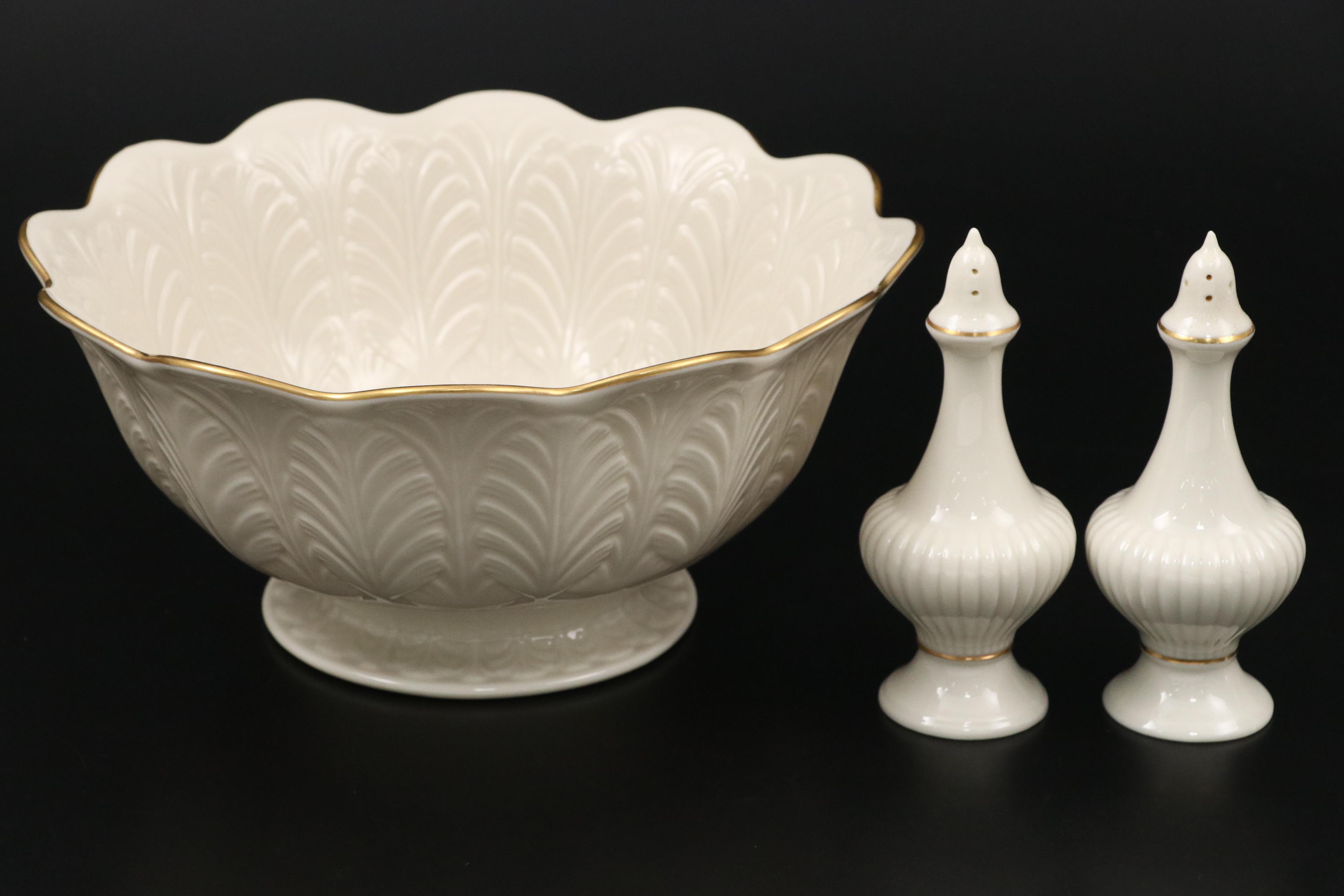 Copeland "Spode's Imperial" Tea and Coffee Set with Lenox Tableware