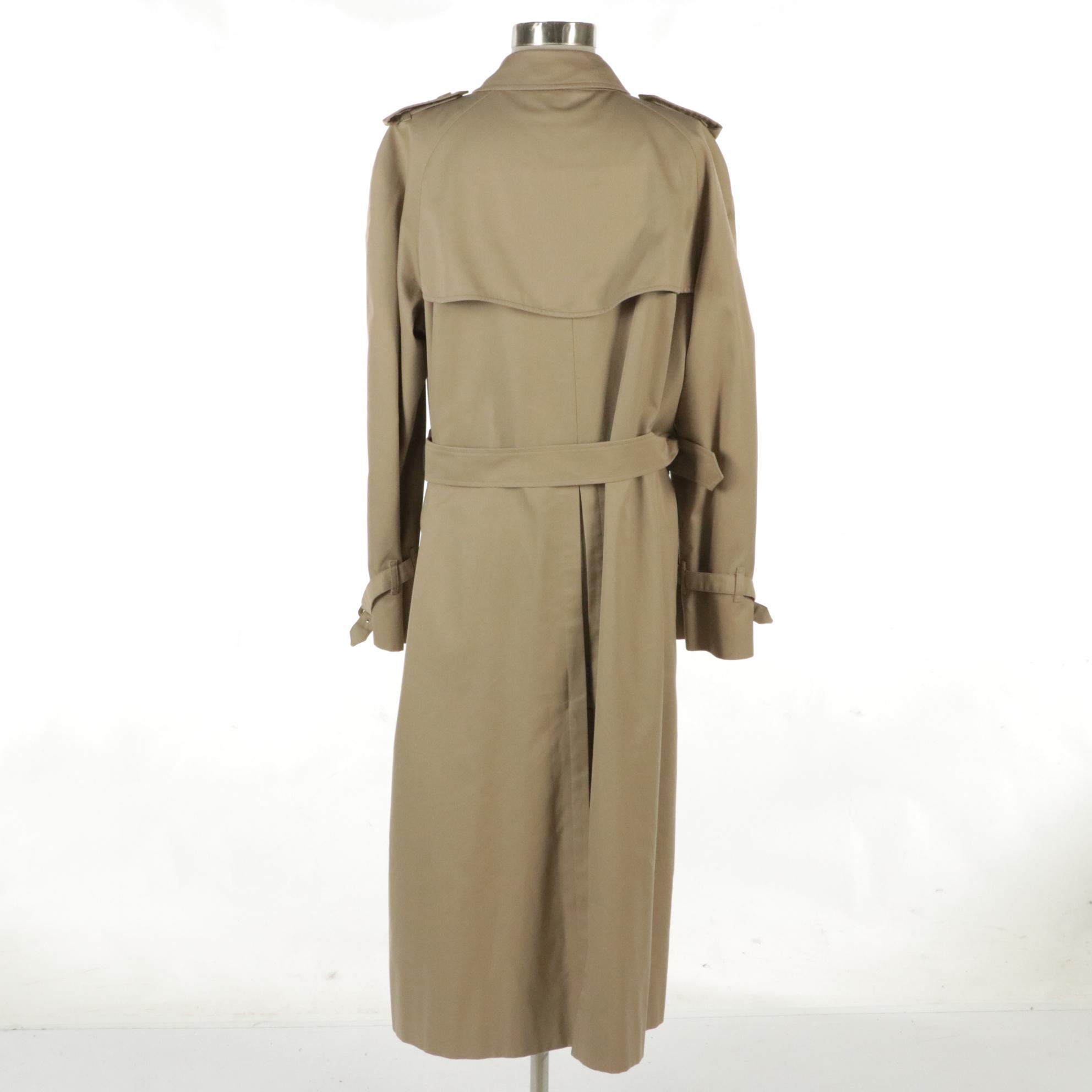 Burberrys Classic Double-Breasted Gabardine Trench Coat