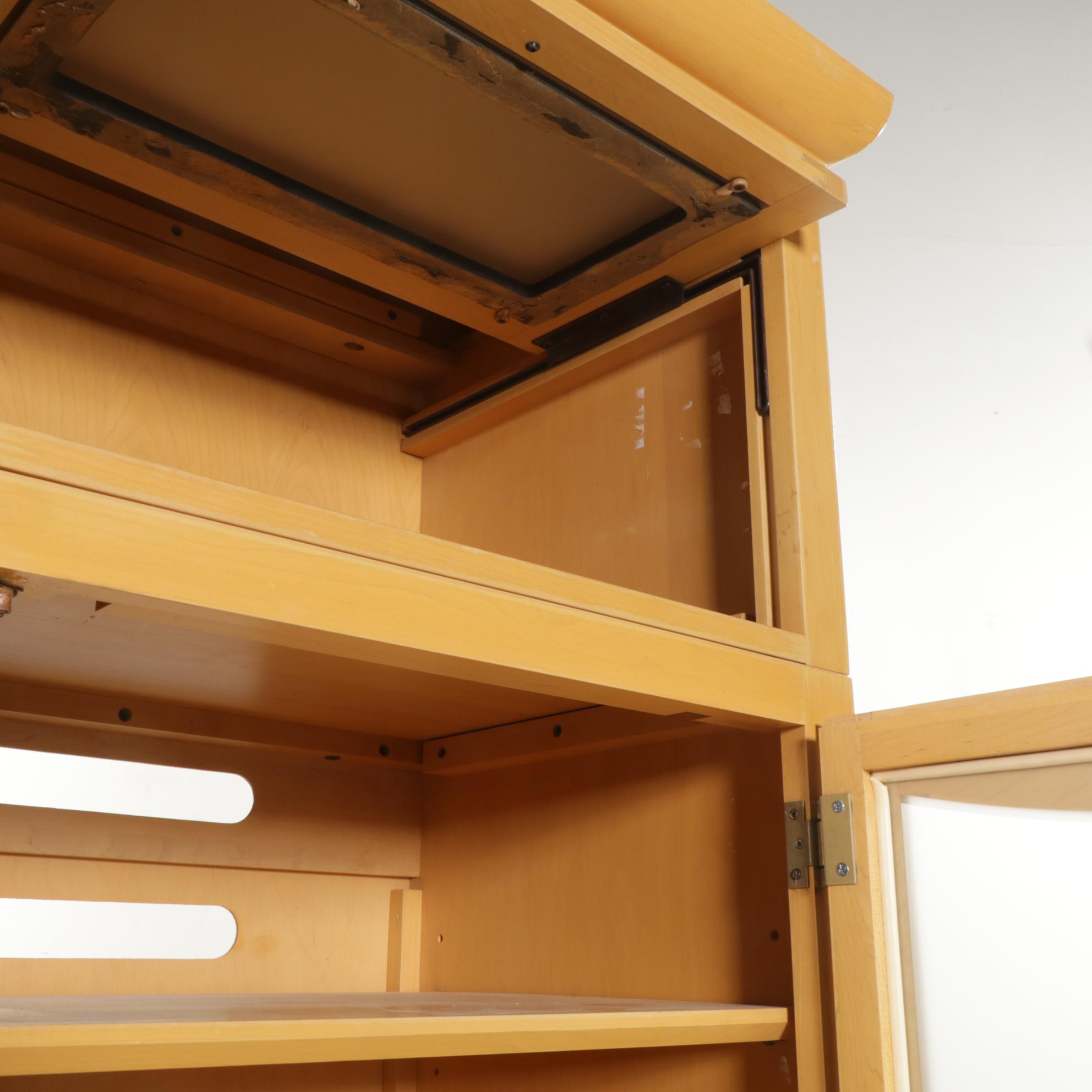 Ethan Allen "American Dimensions" Maple Media Cabinet, 1995