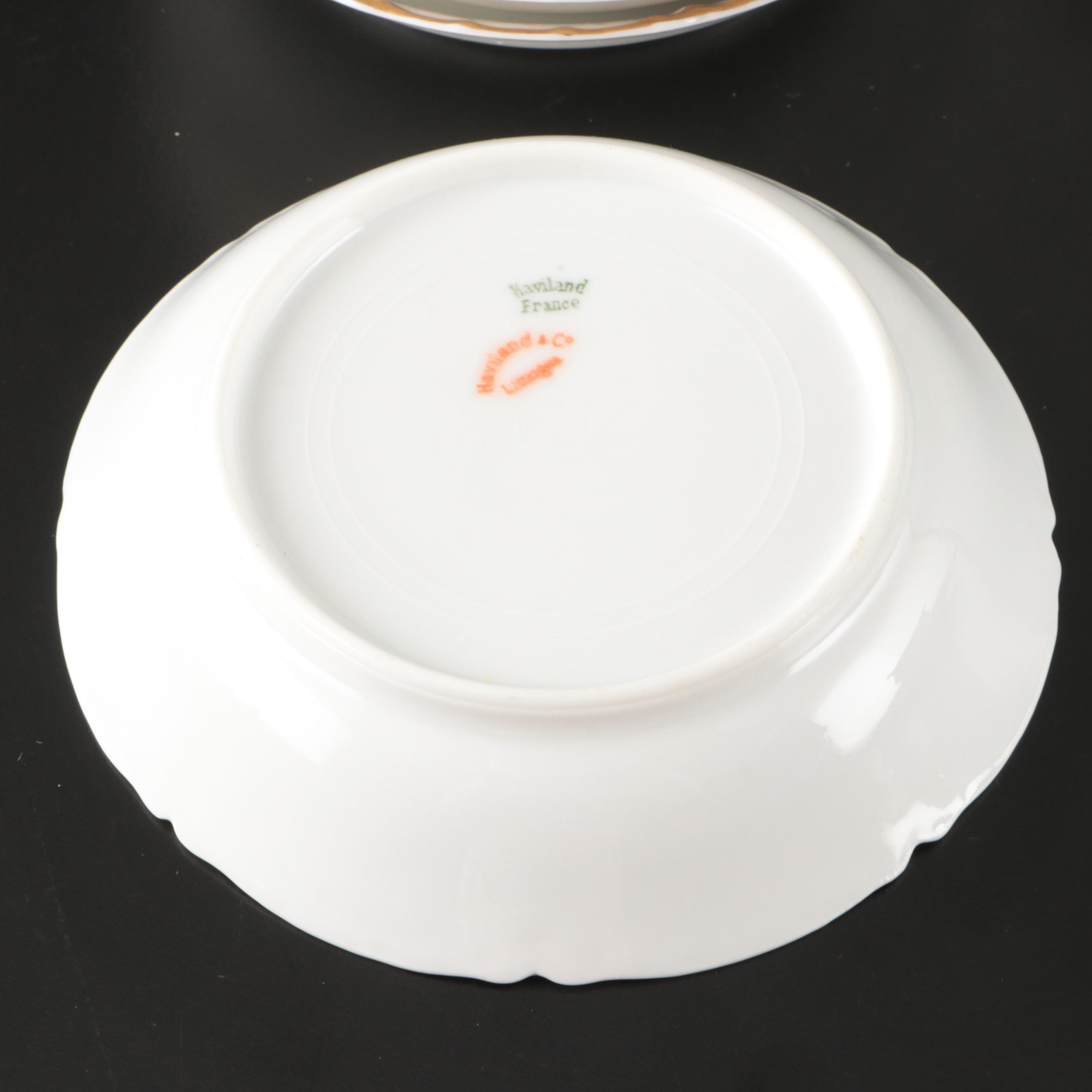 Haviland and Other Limoges Porcelain Dinnerware and Serving Pieces