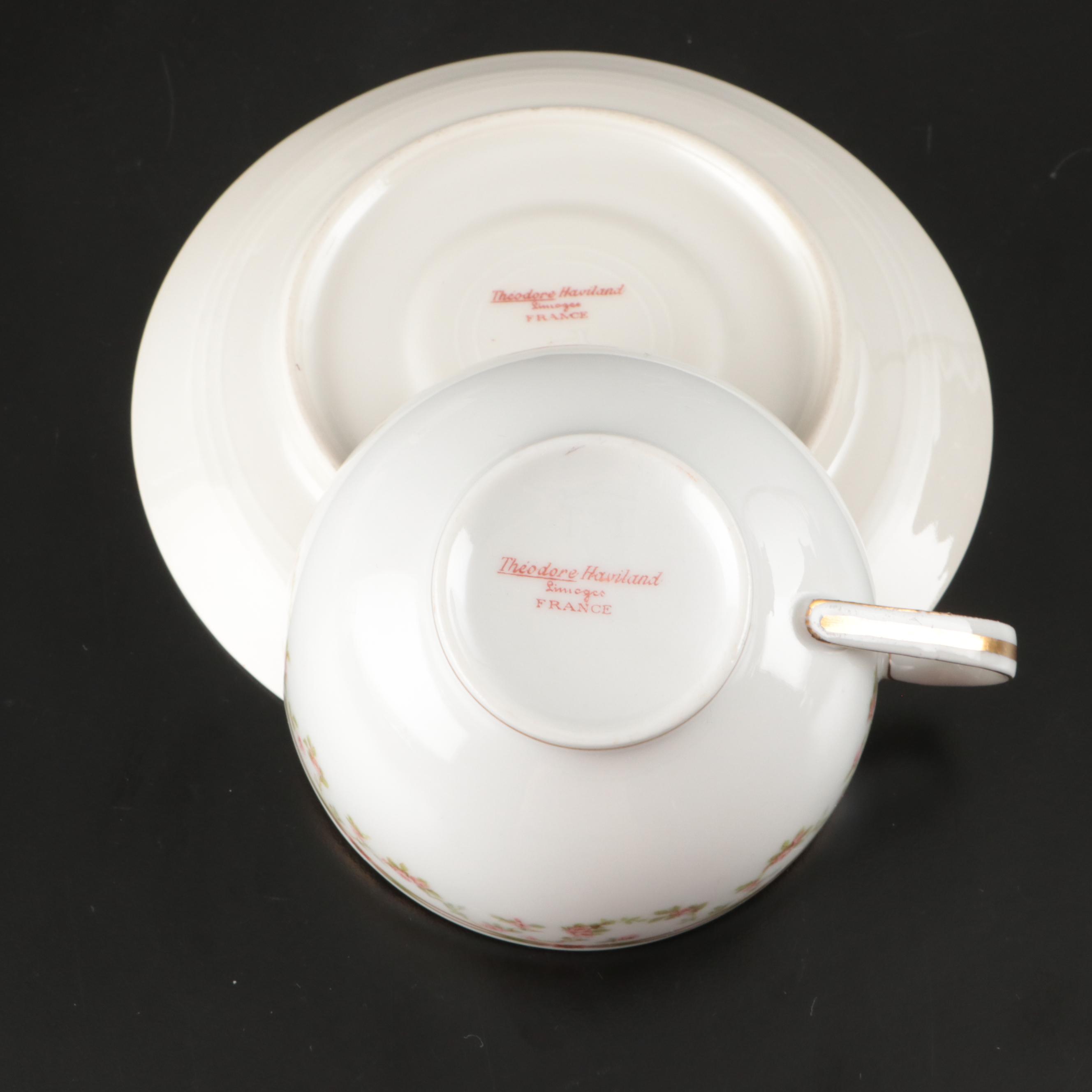 Haviland and Other Limoges Porcelain Dinnerware and Serving Pieces