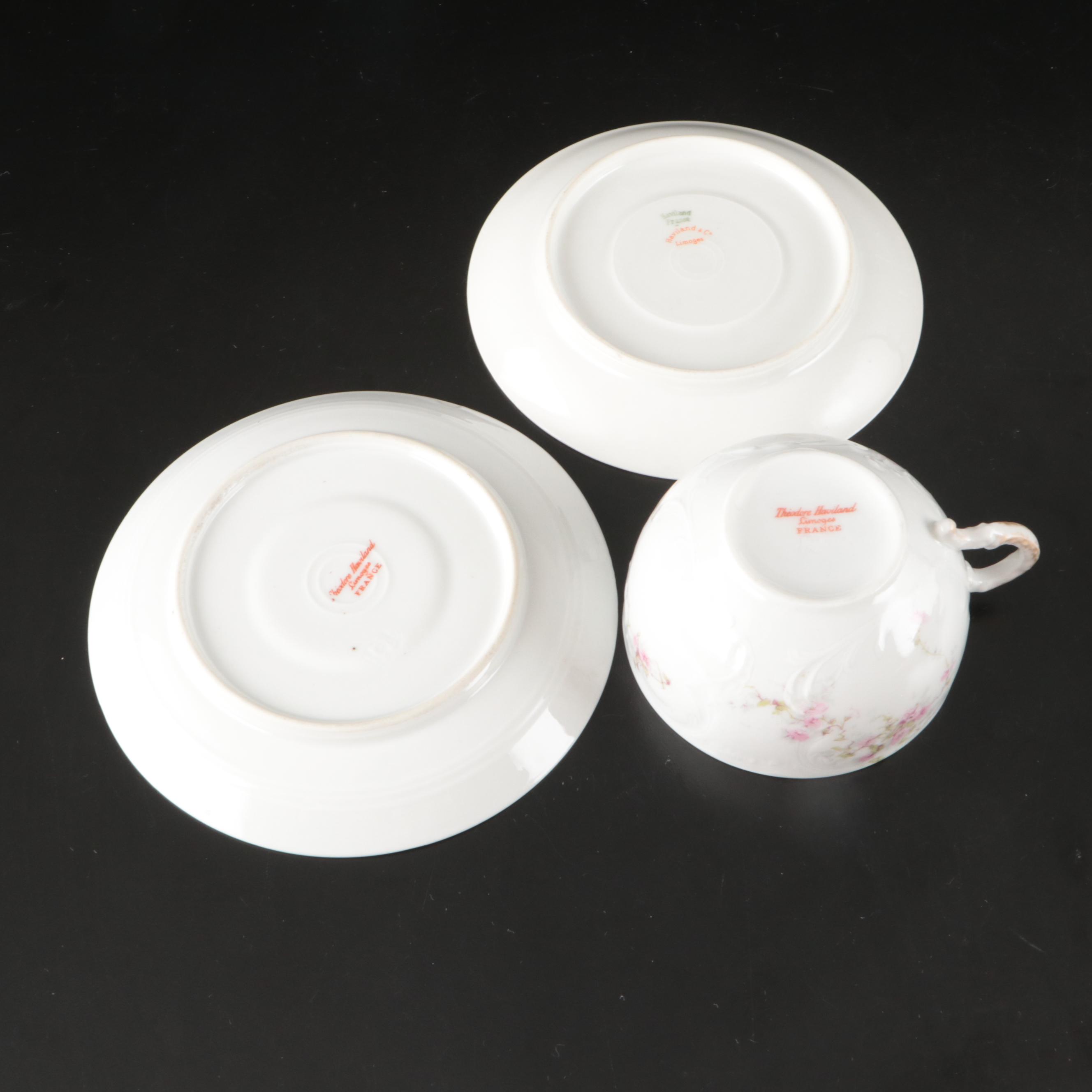 Haviland and Other Limoges Porcelain Dinnerware and Serving Pieces
