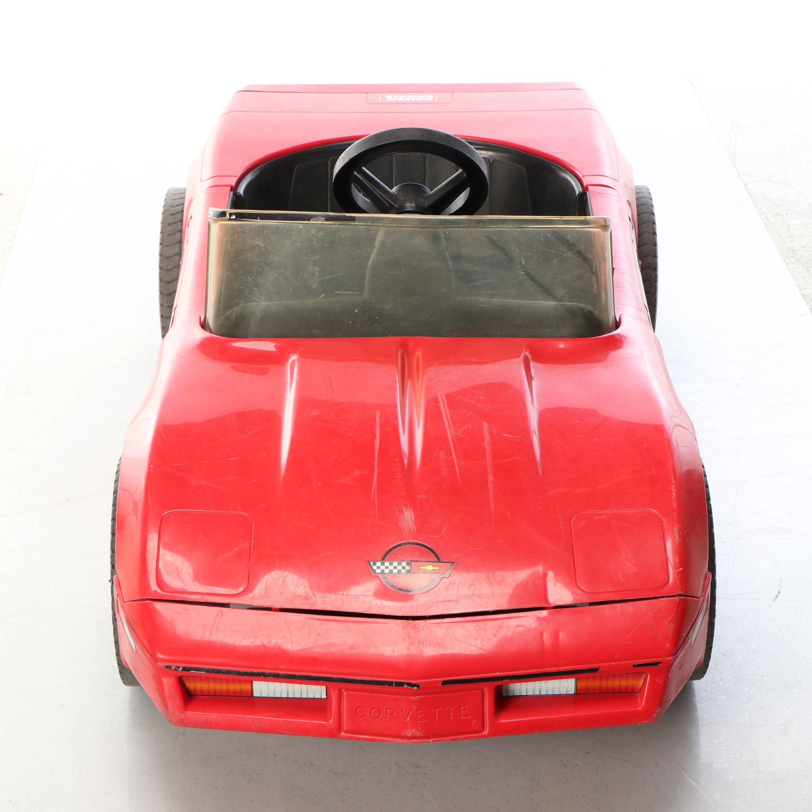 Power Wheels Model 85300 Red Corvette Ride-On Toy