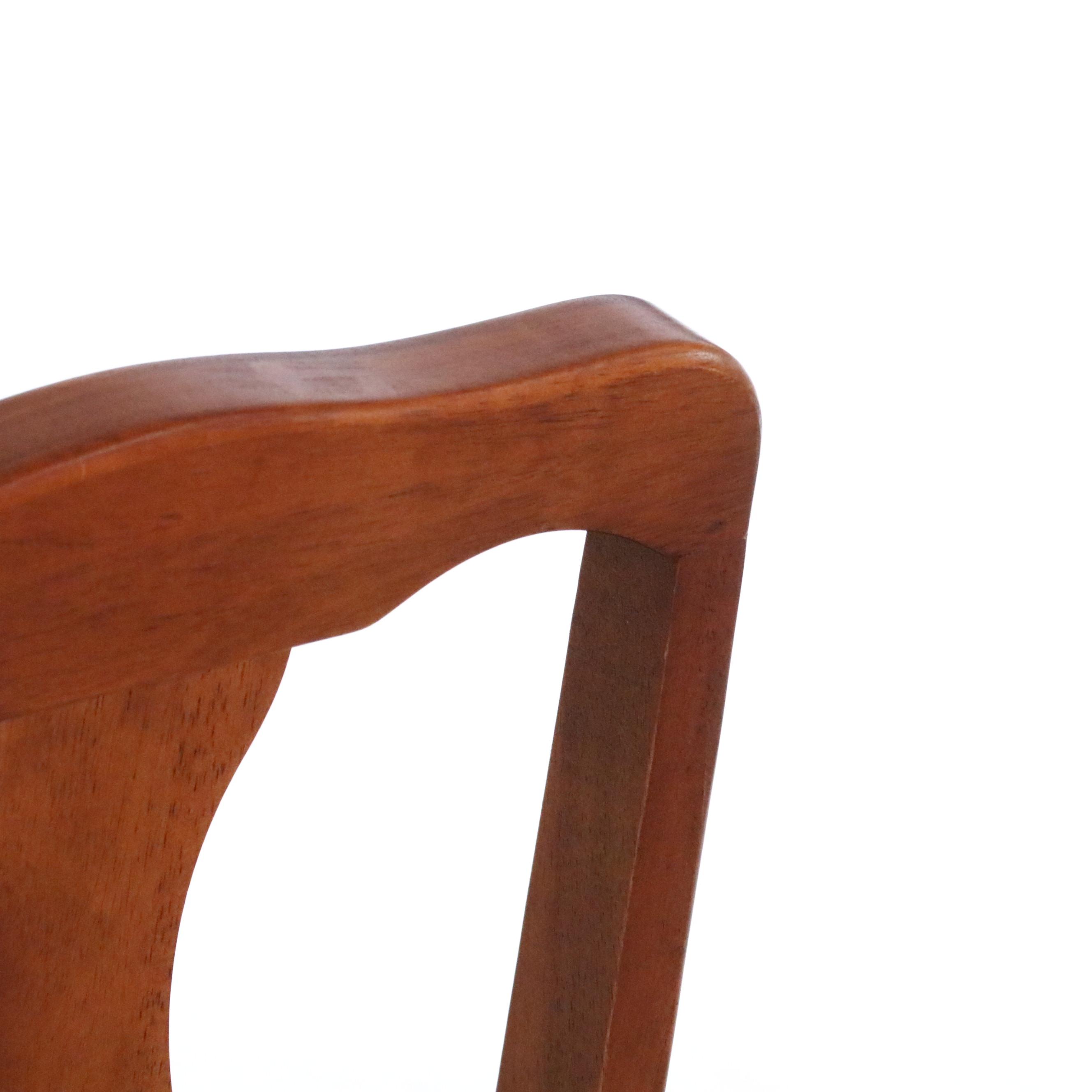 Pair of Stakmore Cherry-Stained Wood Folding Chairs