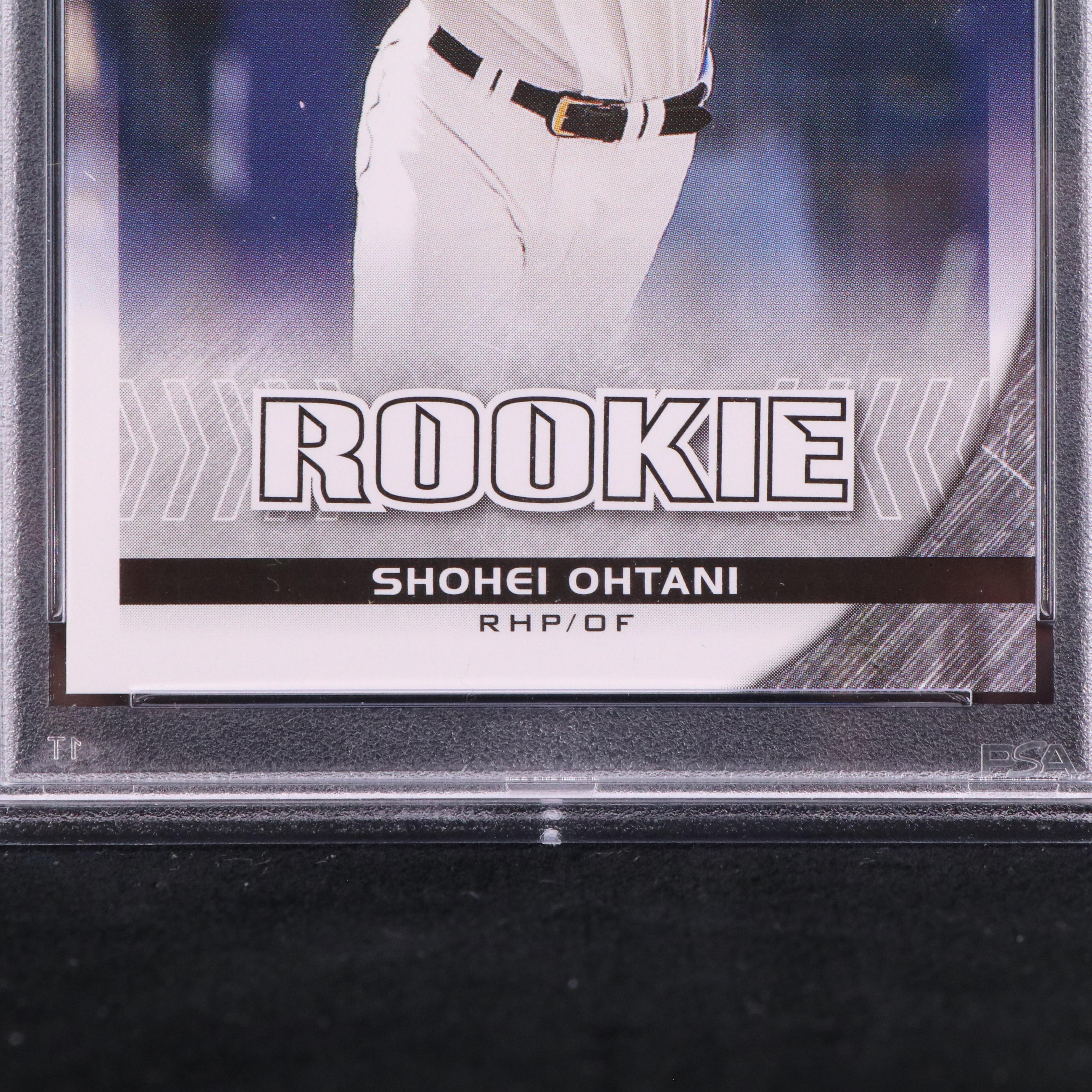 2018 Leaf Shohei Ohtani Exclusive Flag Rookie Baseball Card Graded PSA 10