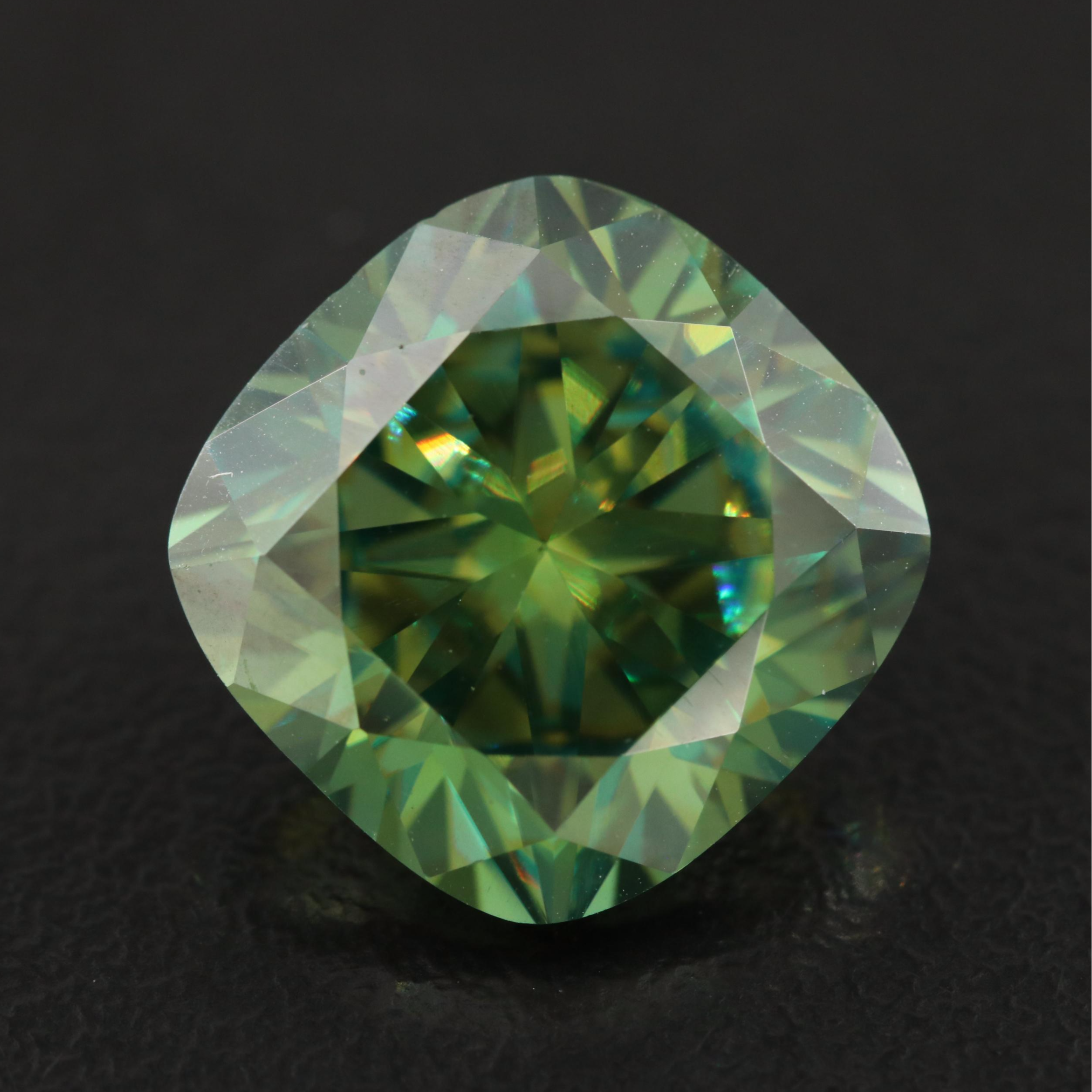 Loose 12.10 CT Moissanite