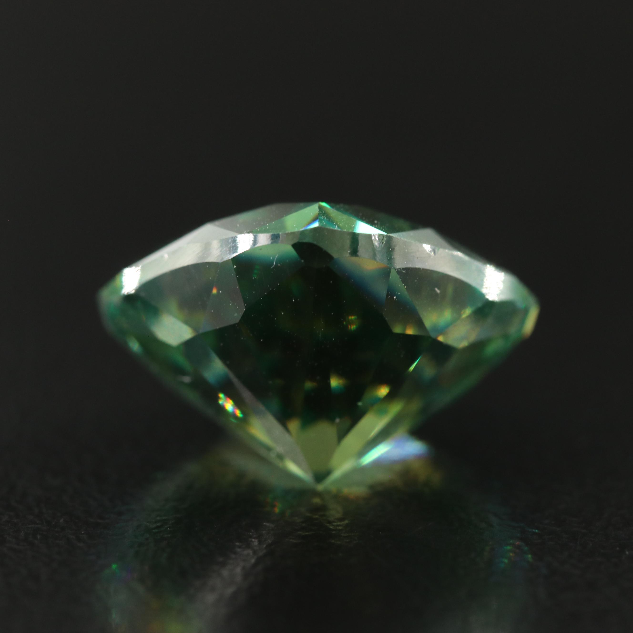 Loose 12.10 CT Moissanite