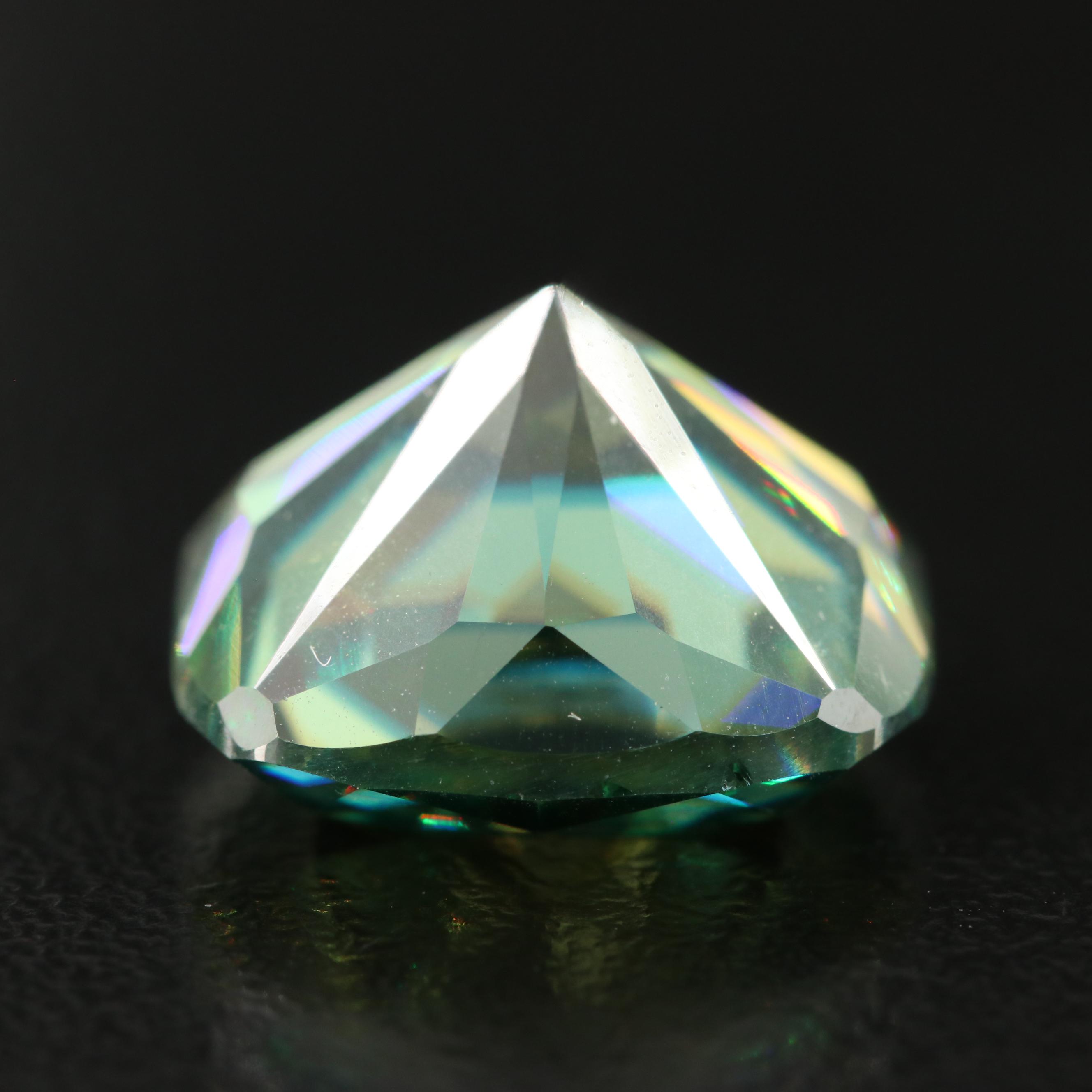 Loose 12.10 CT Moissanite